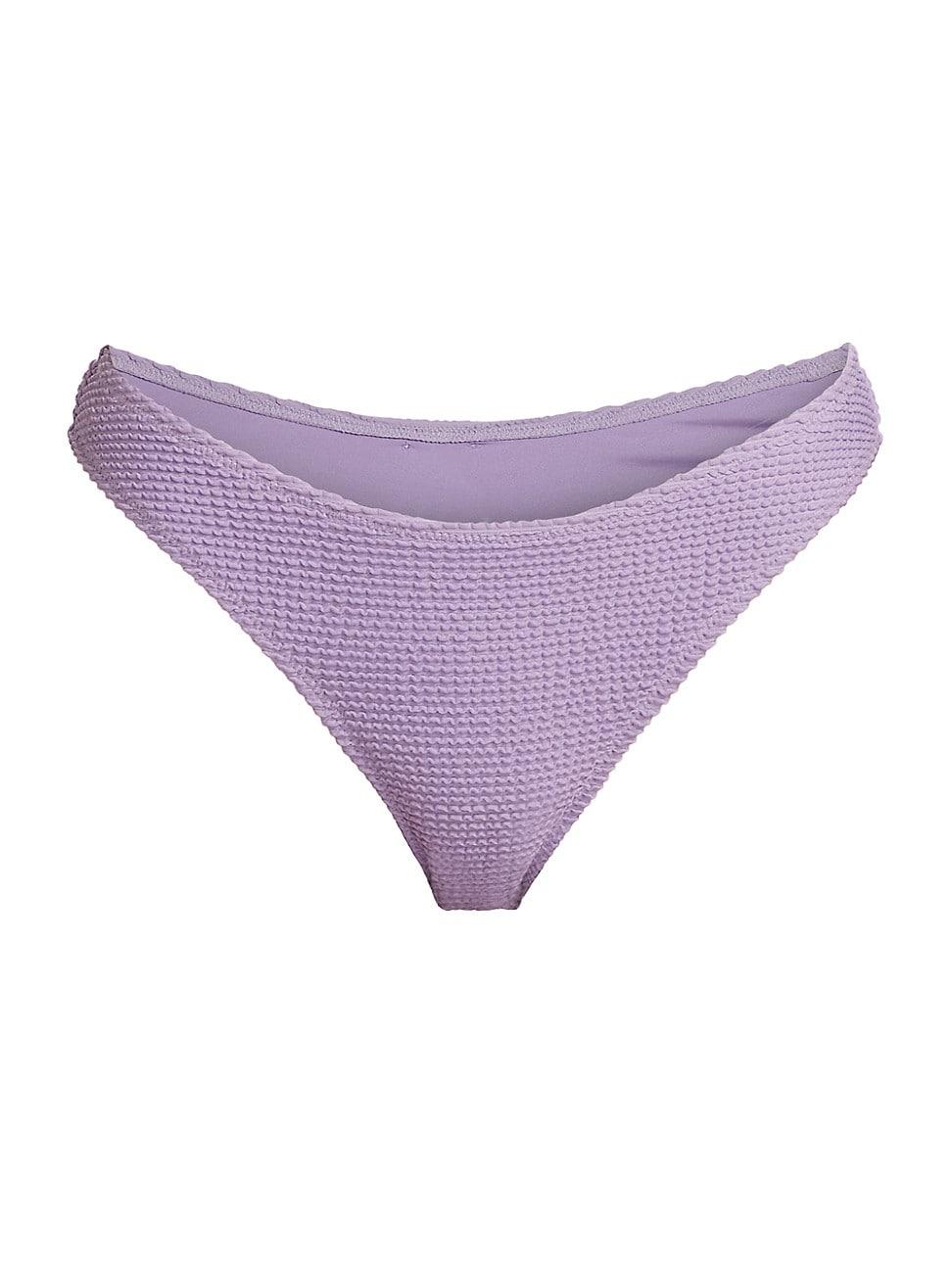Womens Margot Textured Bikini Bottom Product Image