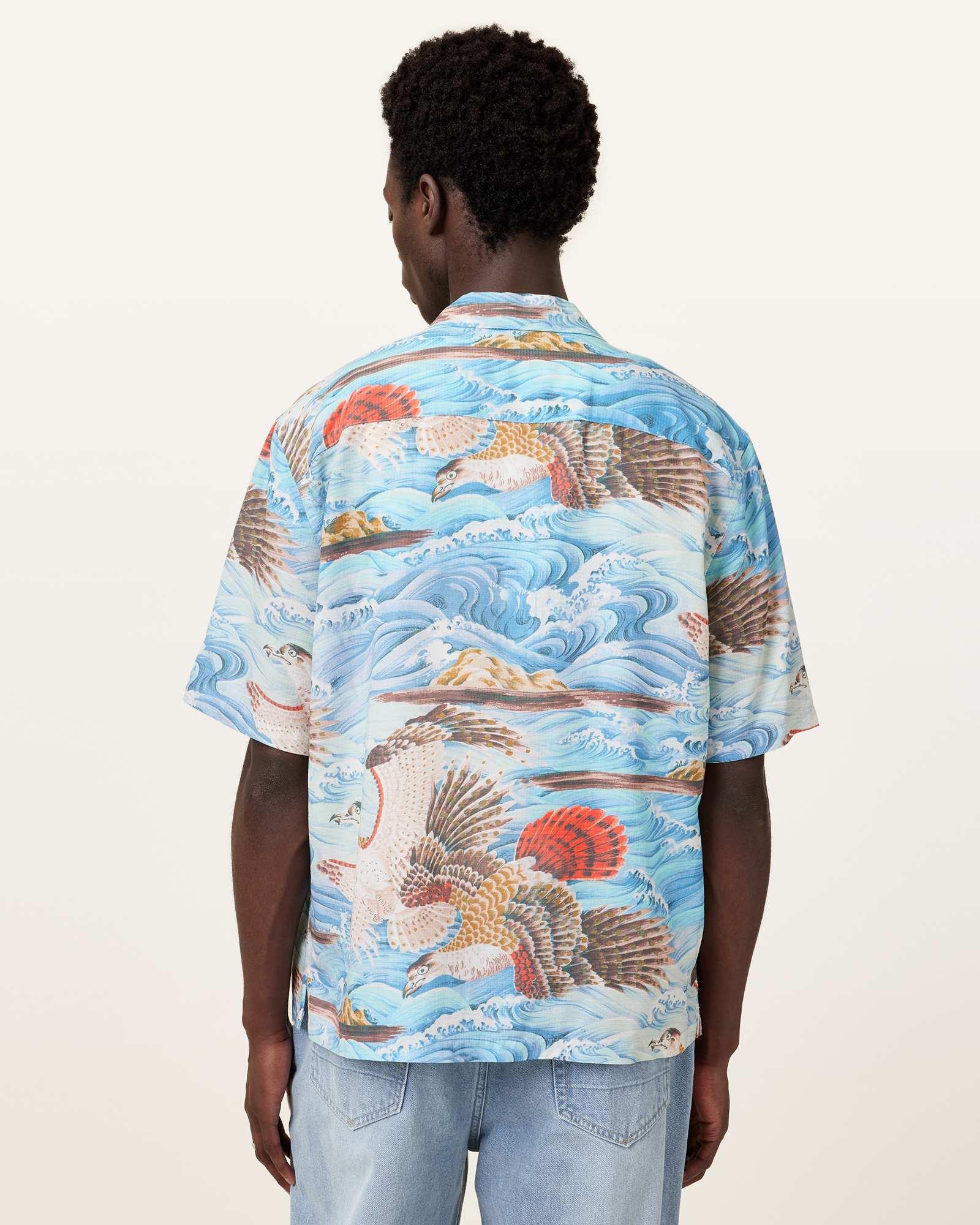 Corsican Relaxed Fit Hawaiian Shirt Product Image