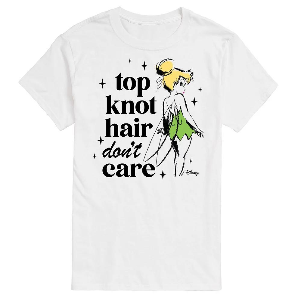 Disney's Tinker Bell Big & Tall Top Knot Hair Graphic Tee, Men's,  Product Image