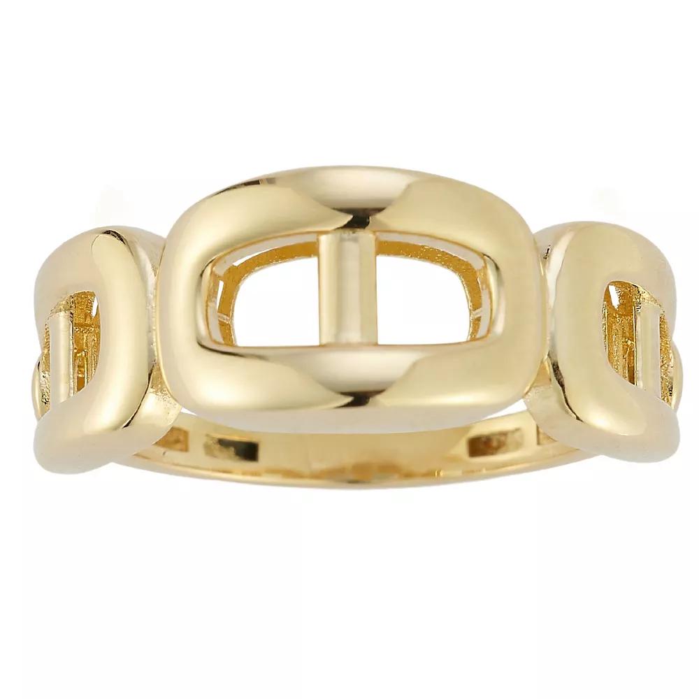LUMINOR GOLD 14k Gold Mariner Link Ring, Women's, Size: 6 Product Image