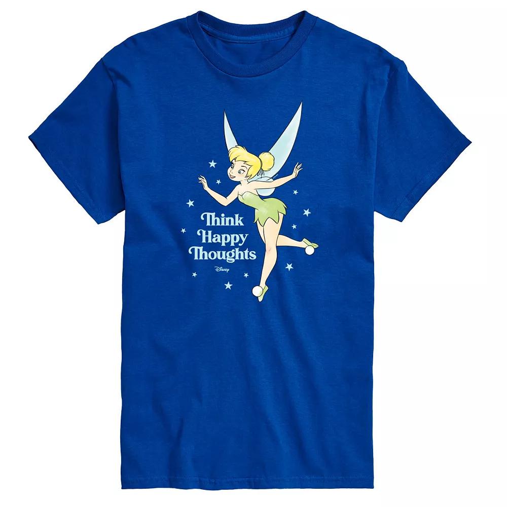 Disney's Tinker Bell Big & Tall Happy Thoughts Graphic Tee, Men's,  Product Image