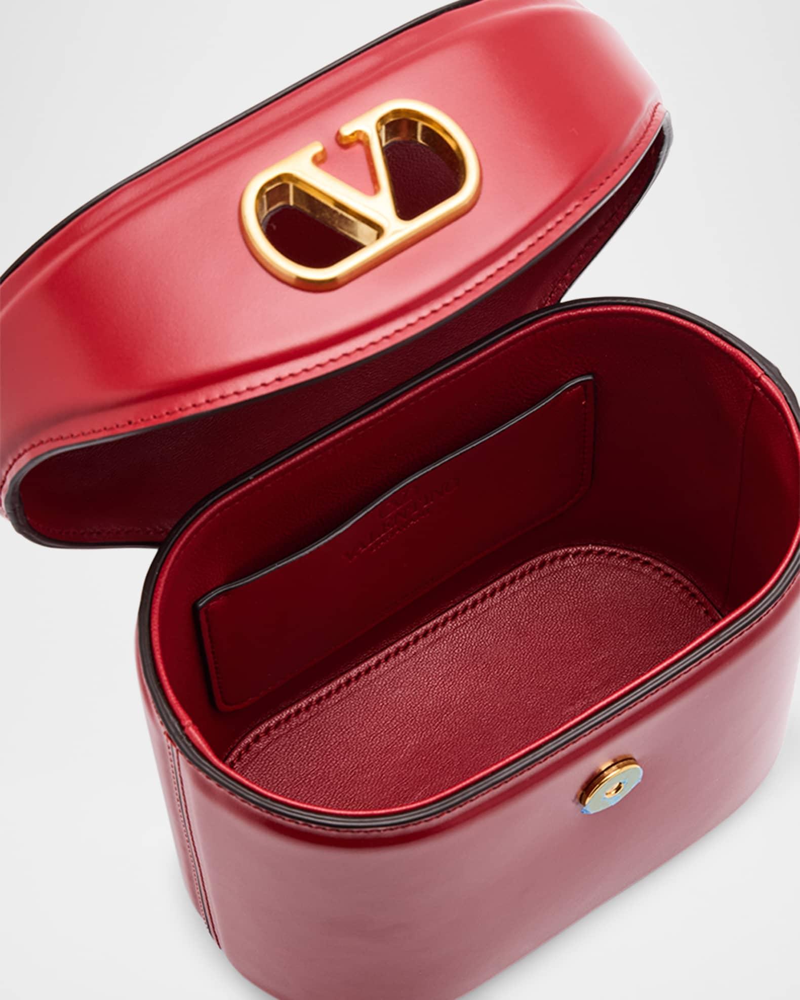 Vain Vanity Bucket Leather Crossbody Bag Product Image