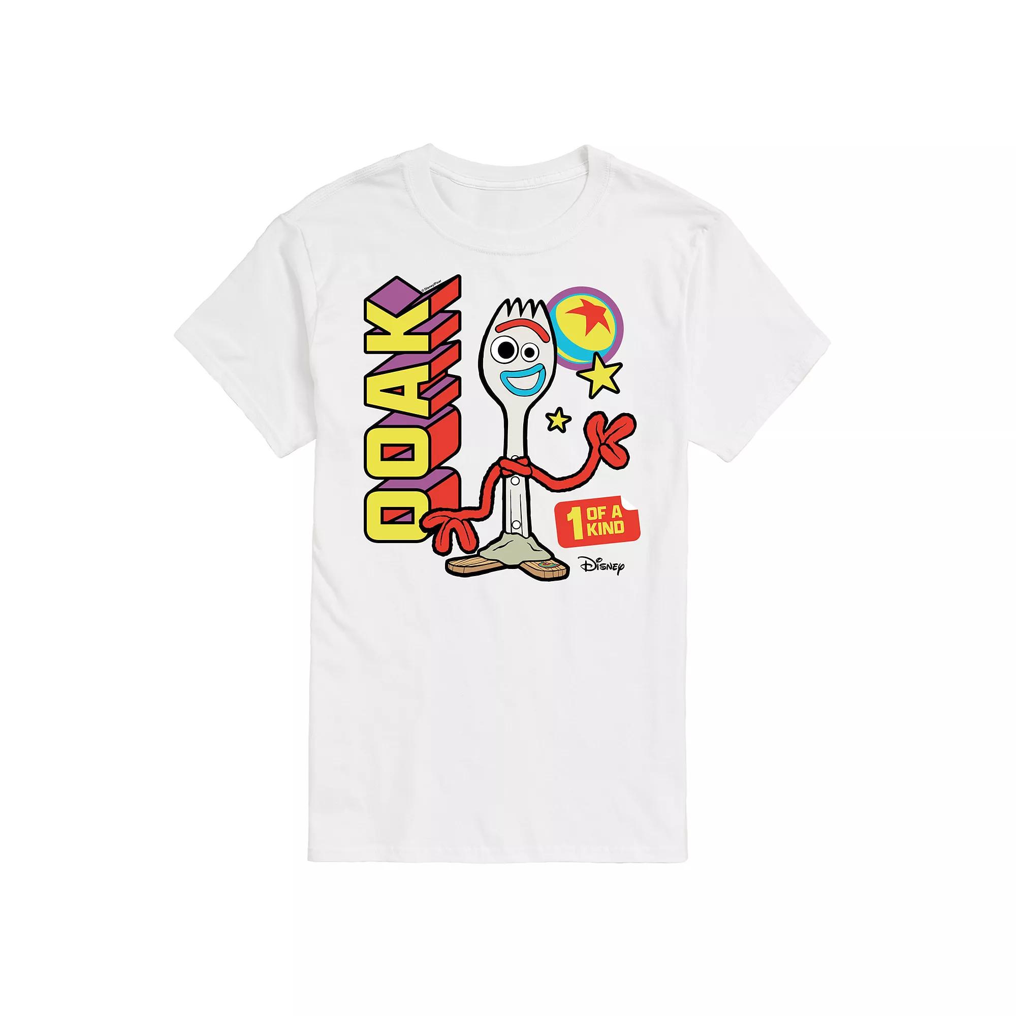 Disney / Pixar's Toy Story 4 Men's One Of A Kind Forky Graphic Tee,  Product Image