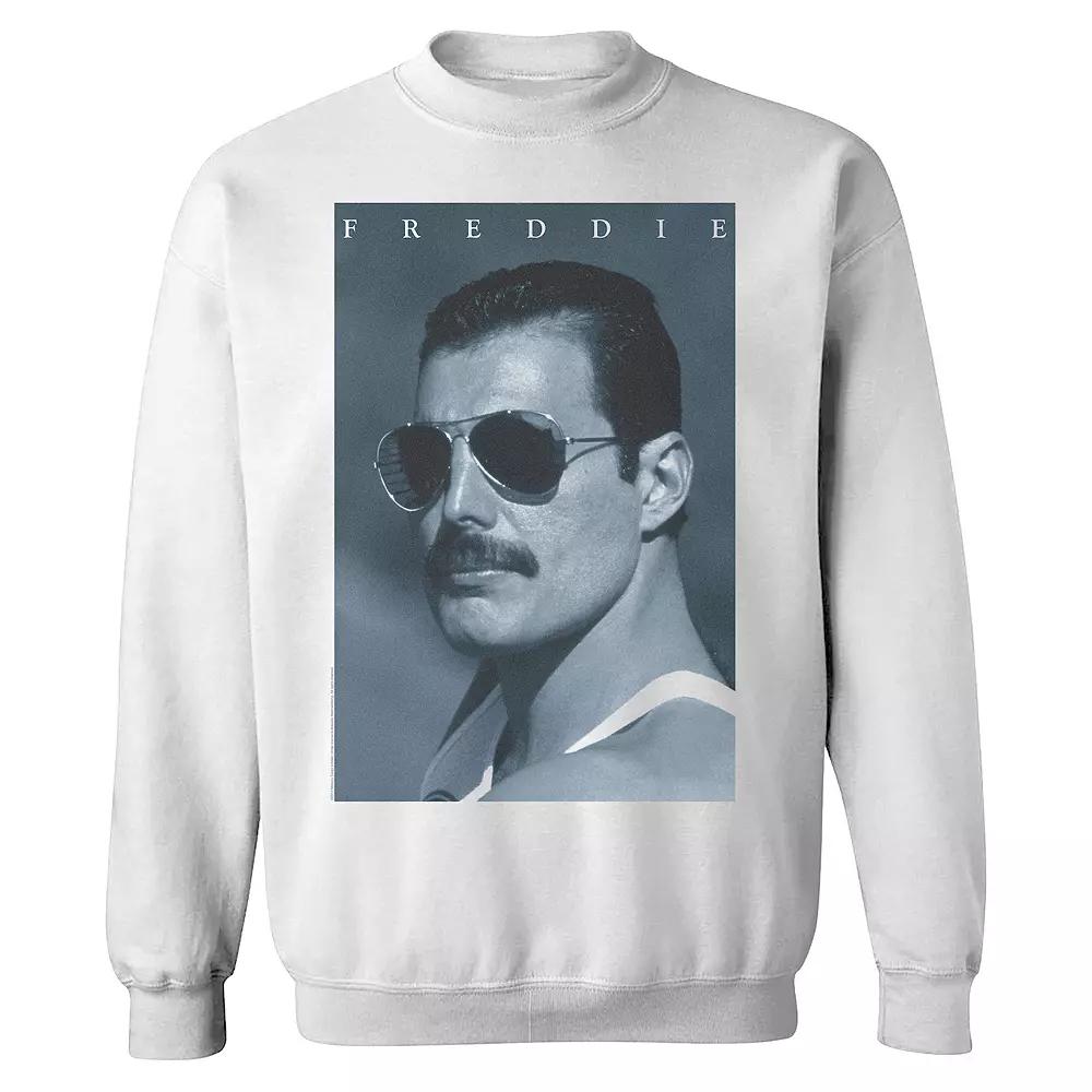Men's Freddie Mercury Blue Sweatshirt, Adult Unisex,  Product Image