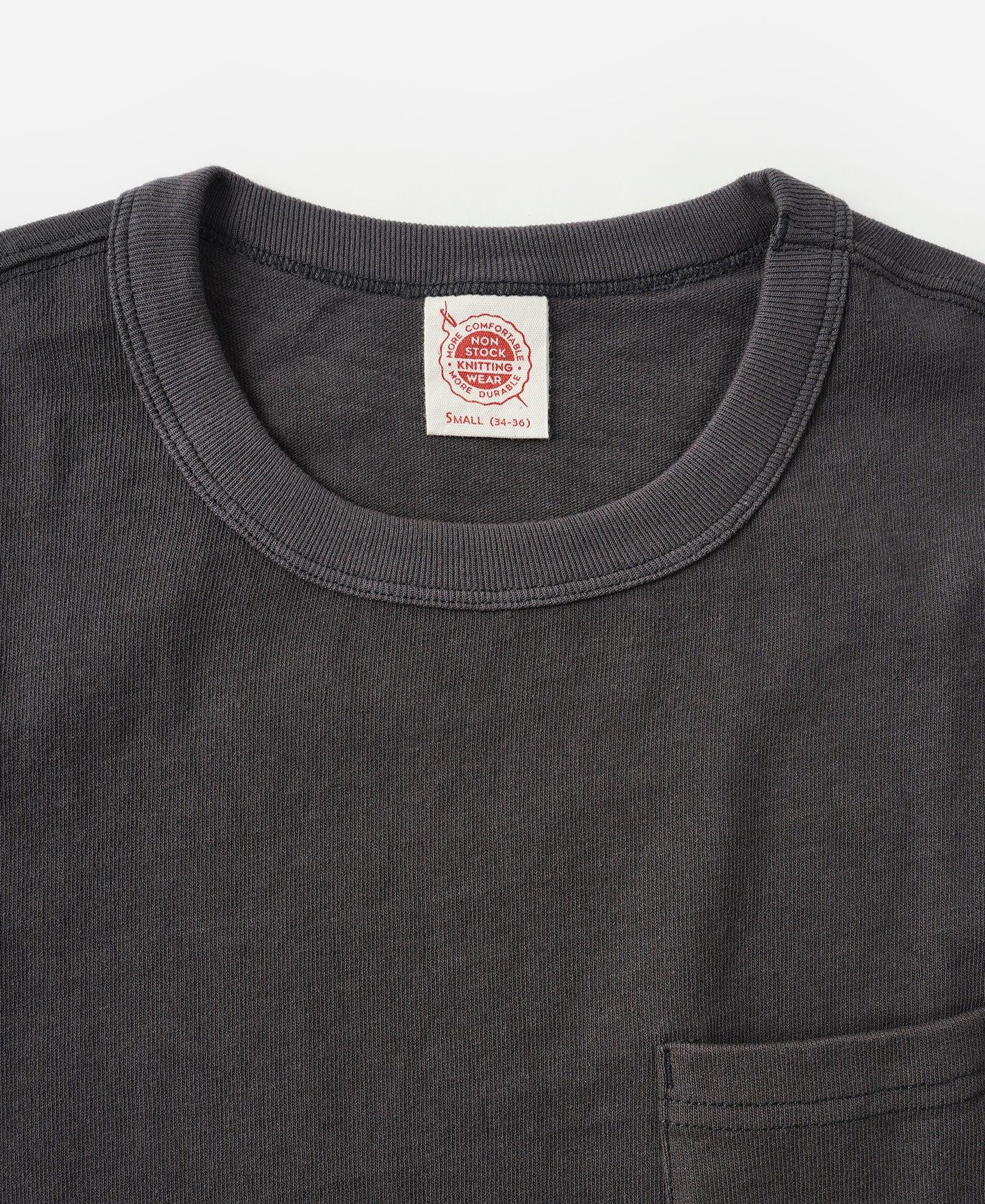 9.8 oz Cotton Classic Pocket T-Shirt - Dark Gray Product Image