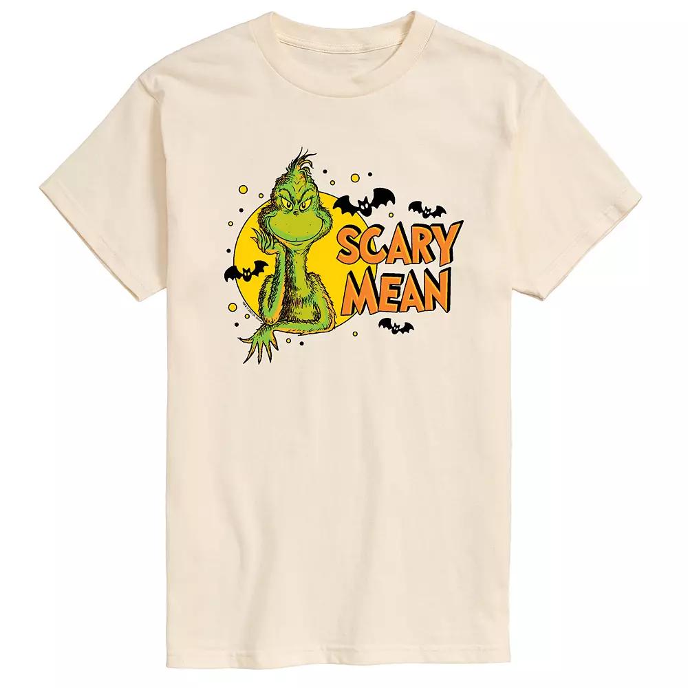 Men's Dr. Seuss Grinch Scary Mean Graphic Tee,  Product Image