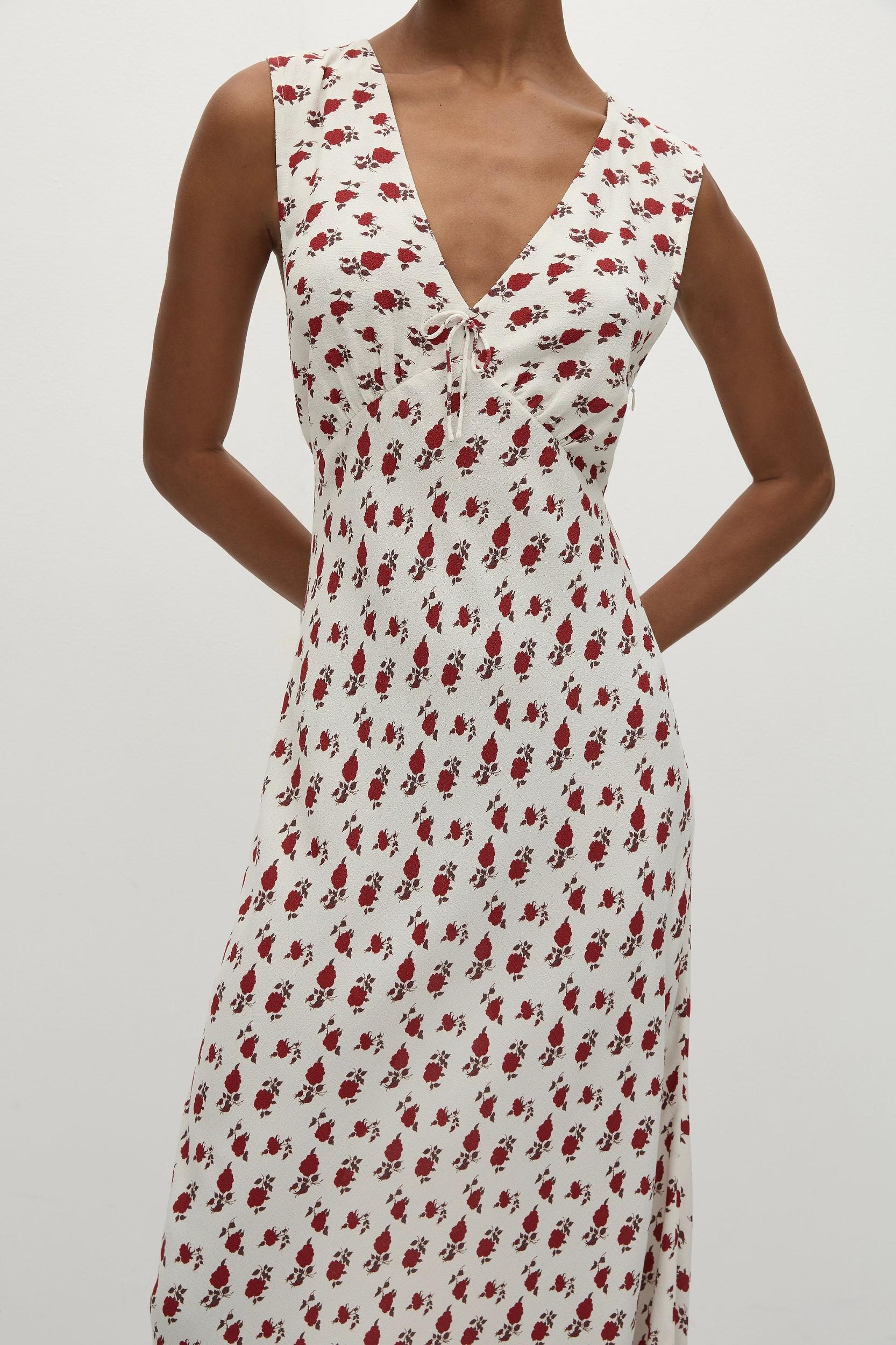 Mela Mini Dress Hazy Rose Deep Red - Final Sale Product Image