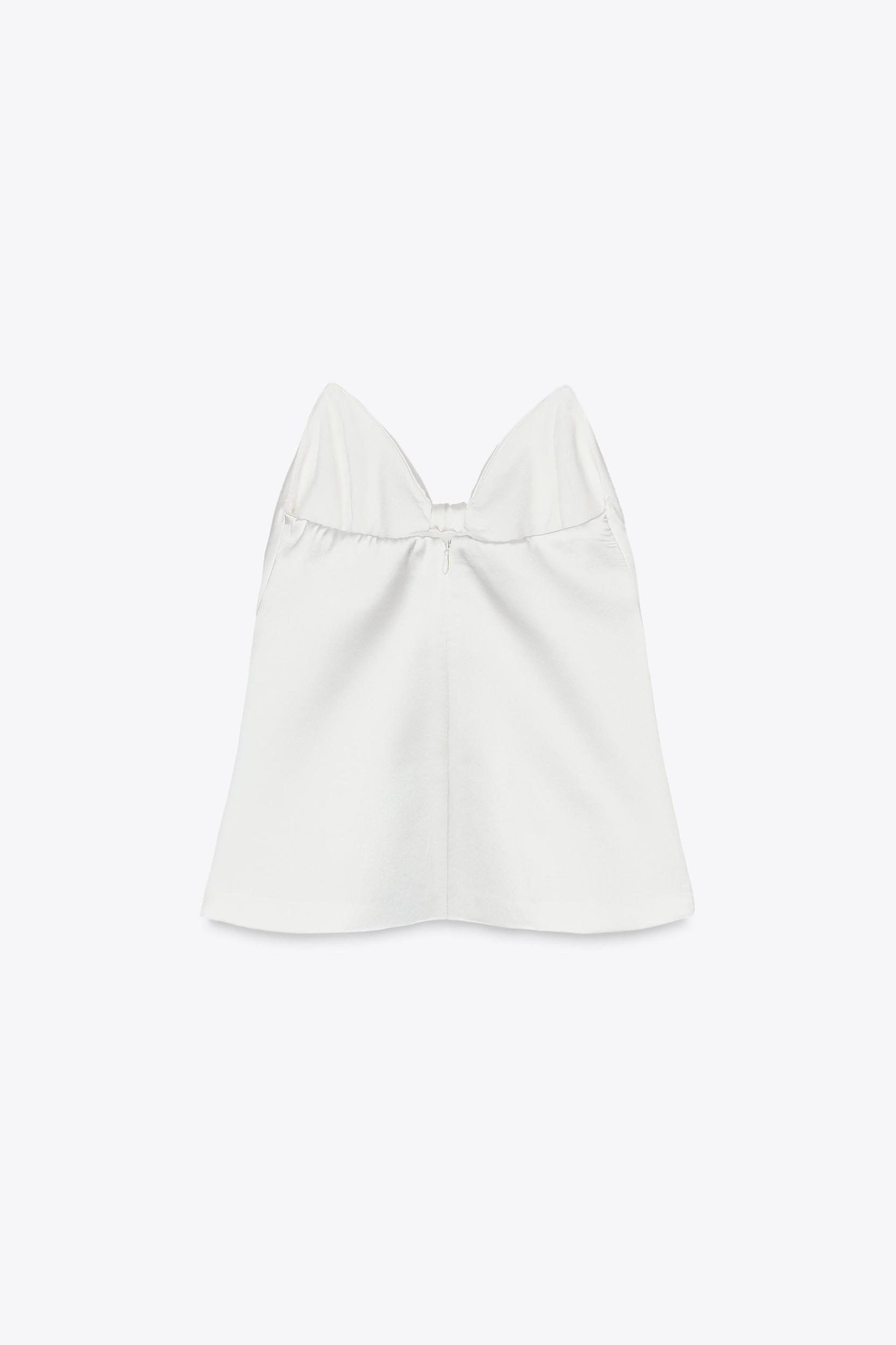 SATIN TIE TOP Product Image