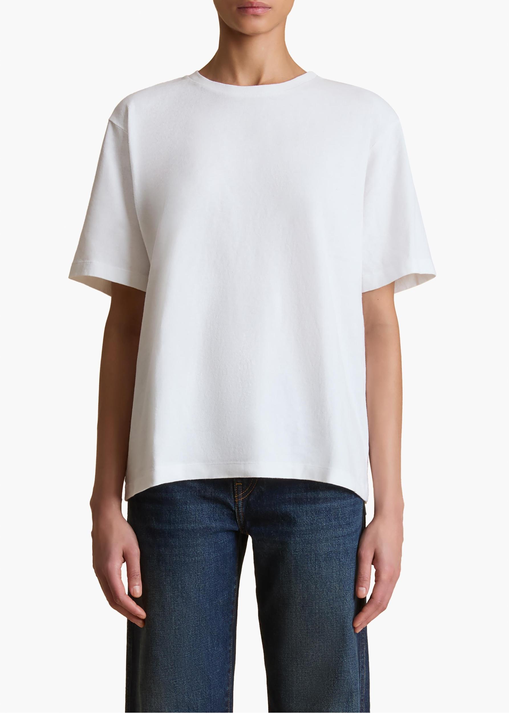Mae T-Shirt in White Product Image