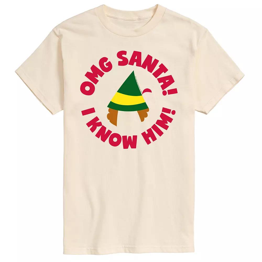 Men's Elf OMG Santa Tee,  Product Image