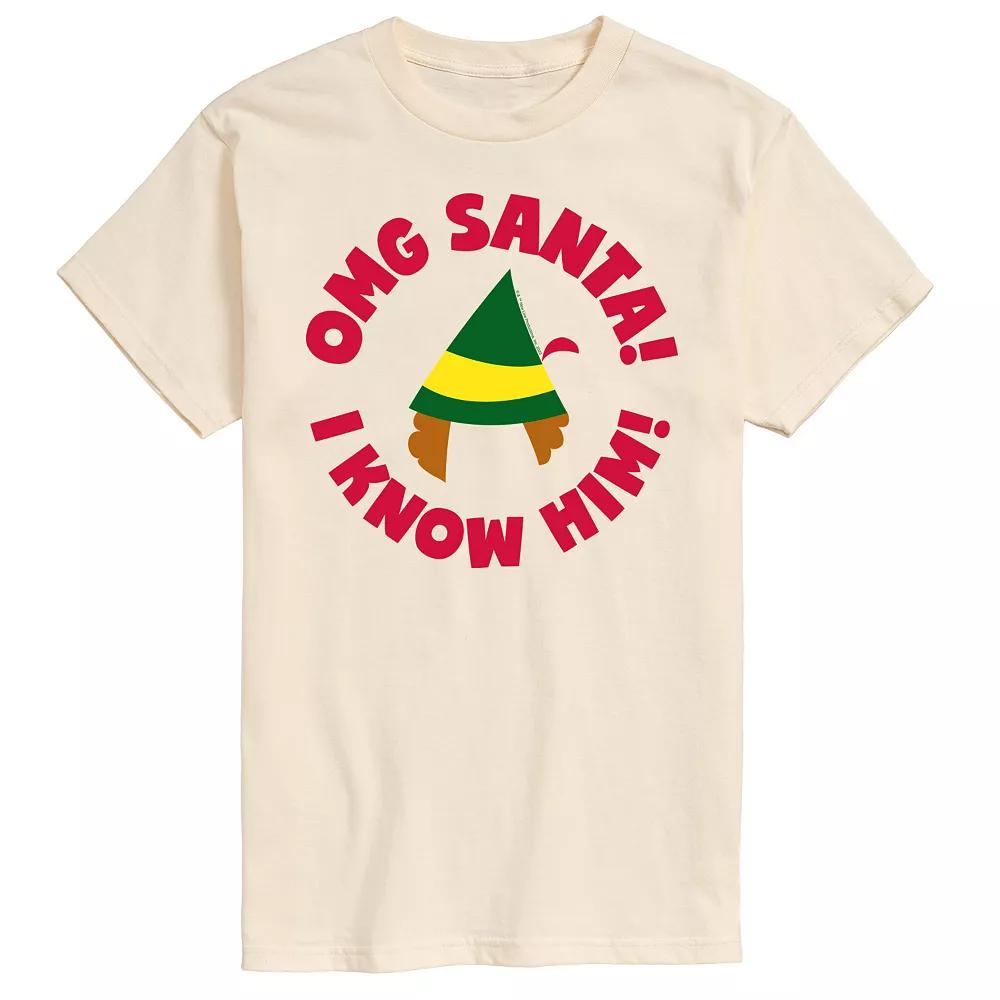 Men's Elf OMG Santa Tee,  Product Image