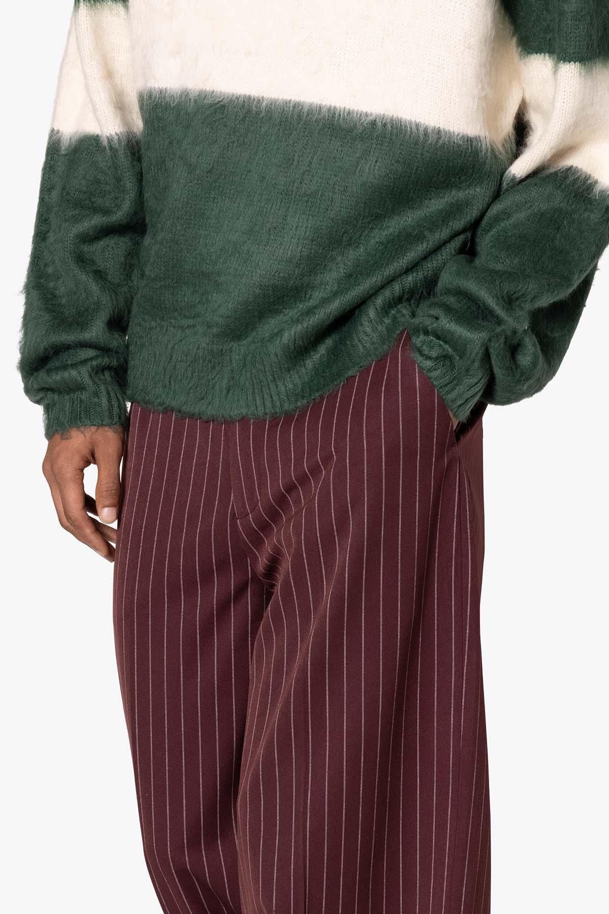 Wide Leg Trouser Pants - Red Product Image