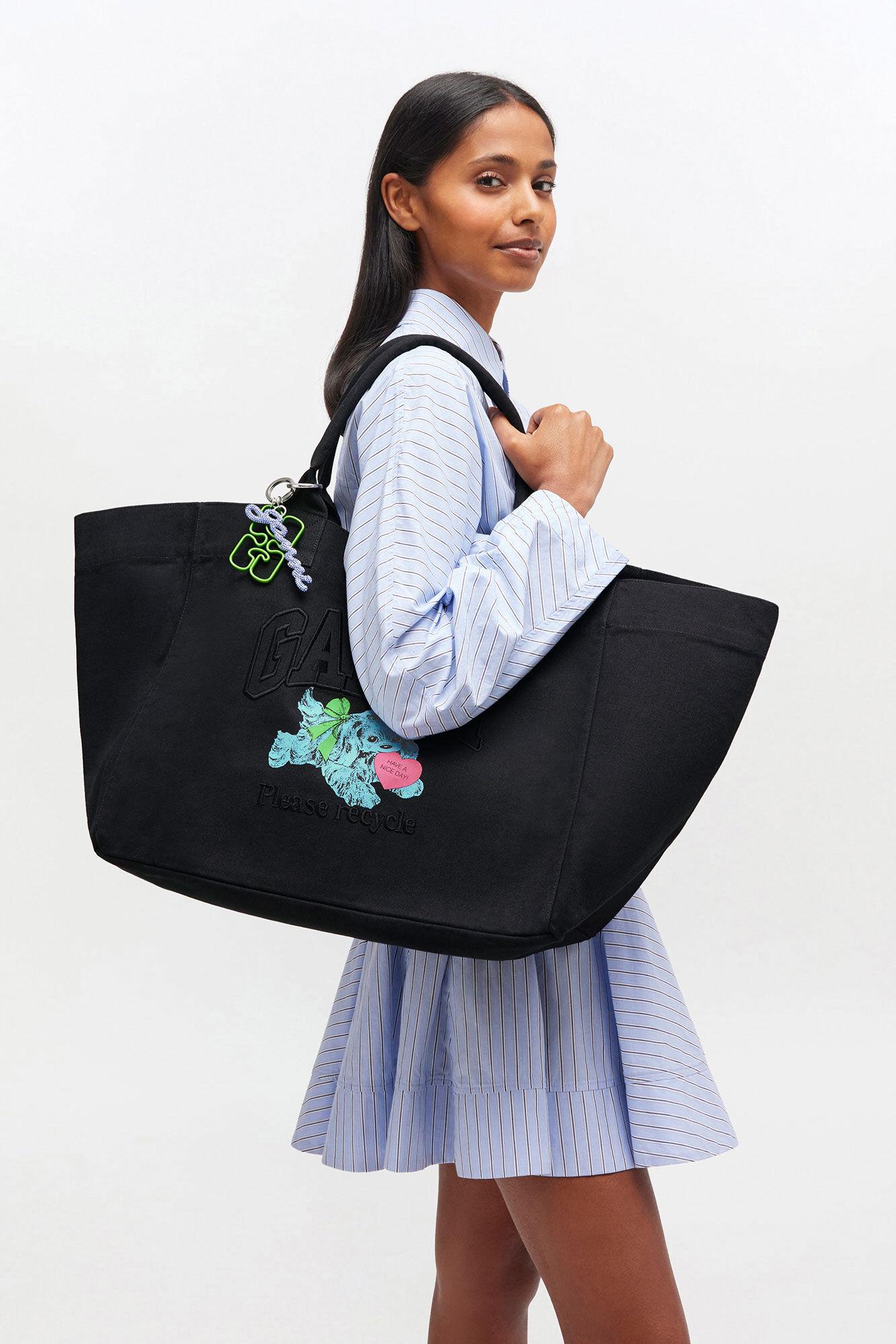Black Puppy XXL Tote Product Image