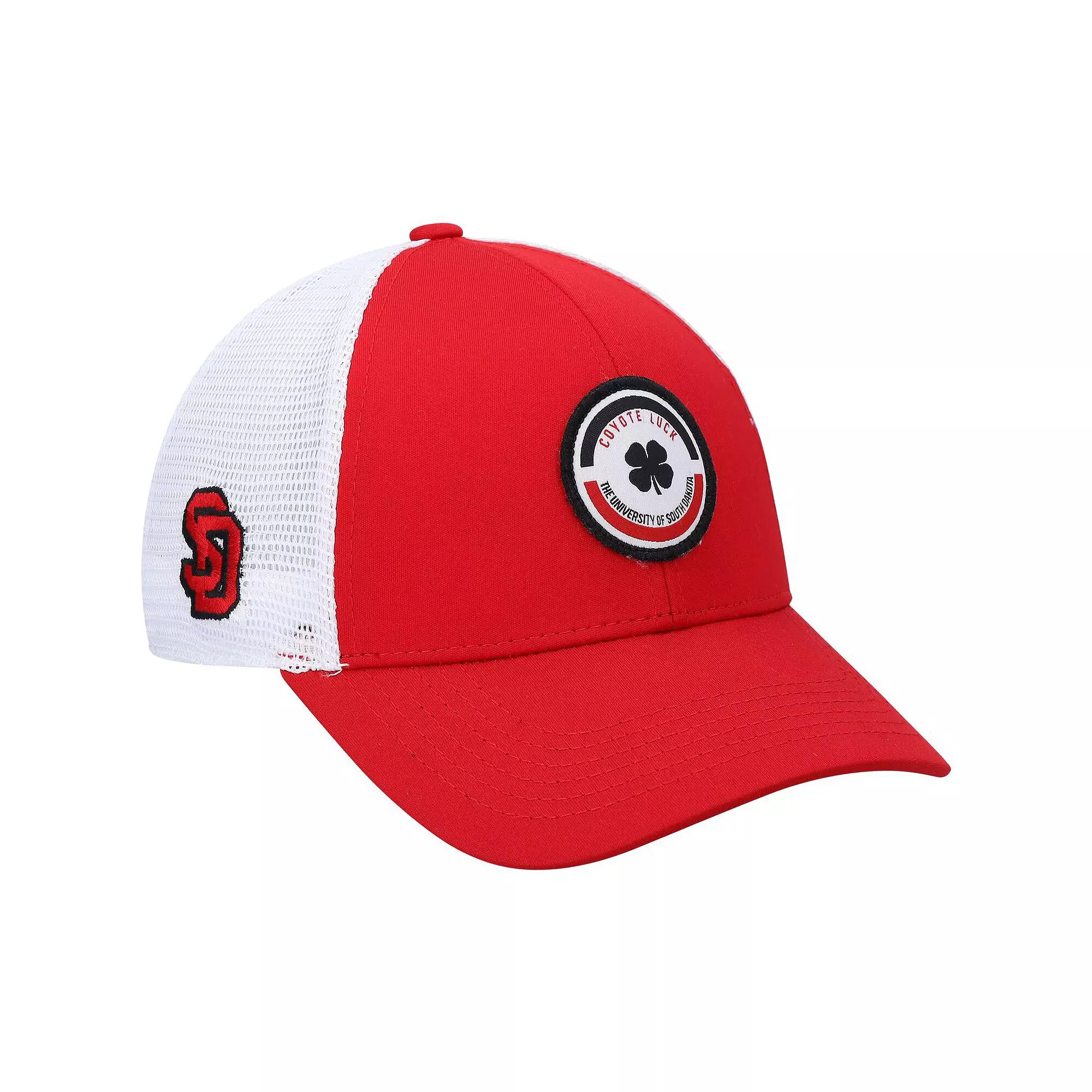 Men's Red South Dakota Coyotes Motto Trucker Snapback Hat, Usd Red Product Image