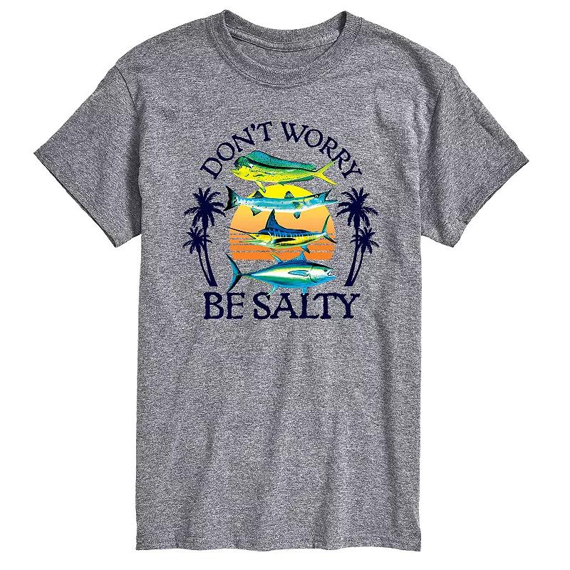 Men's Don't Worry Be Salty Graphic Tee,  Product Image