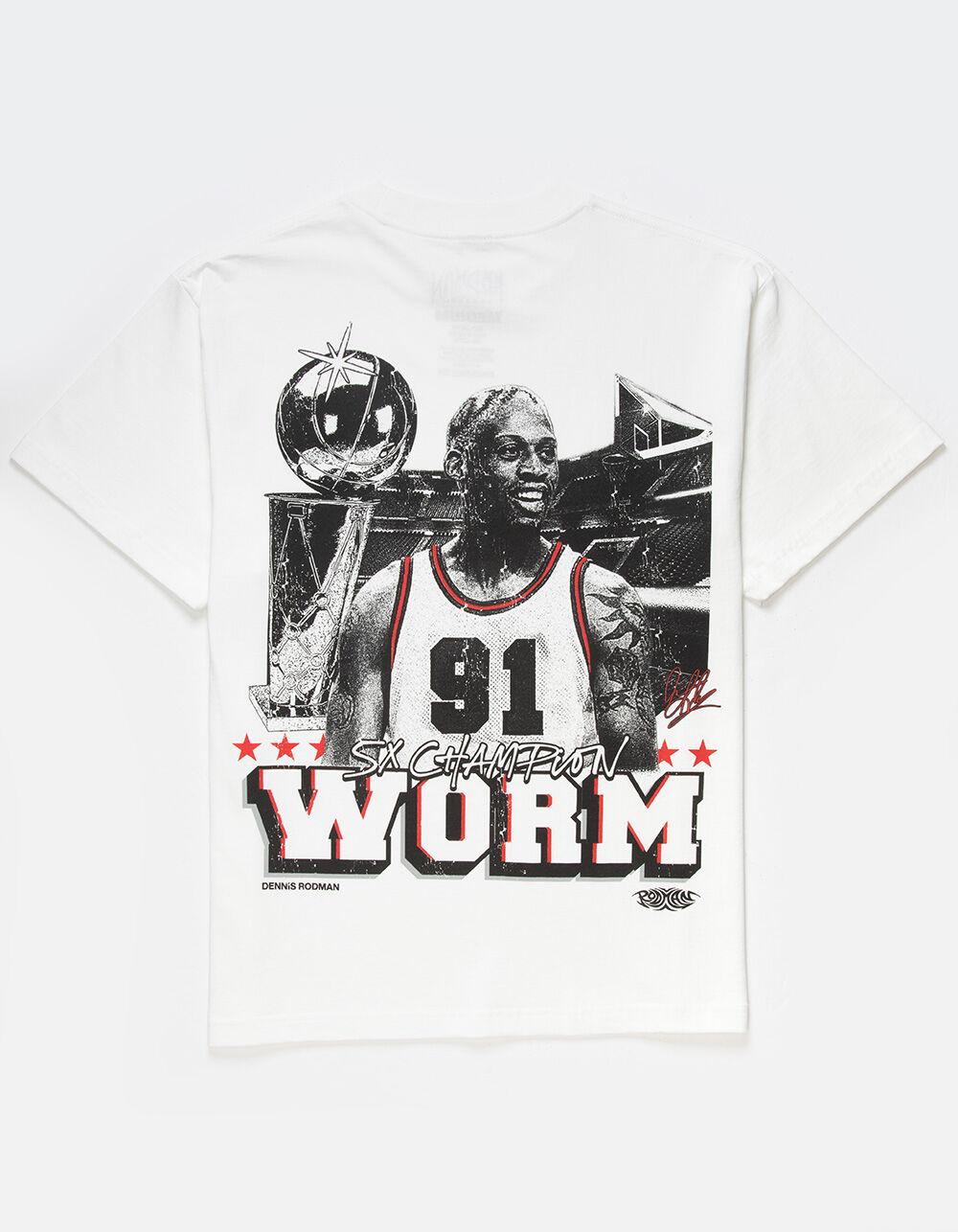 RODMAN 5X Champion Mens Boxy Tee - WHITE Product Image
