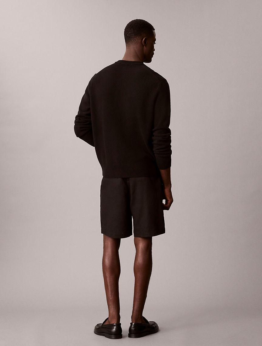 Linen Cotton Pull-On Shorts Product Image
