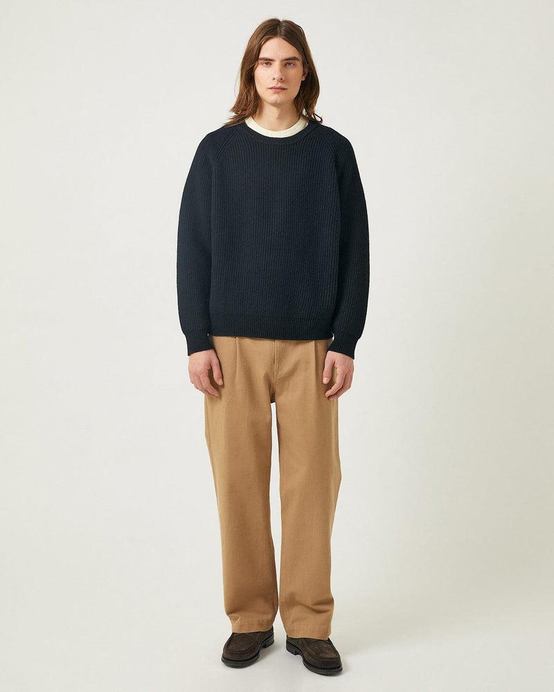 Wool Cashmere Beanie - Black Product Image