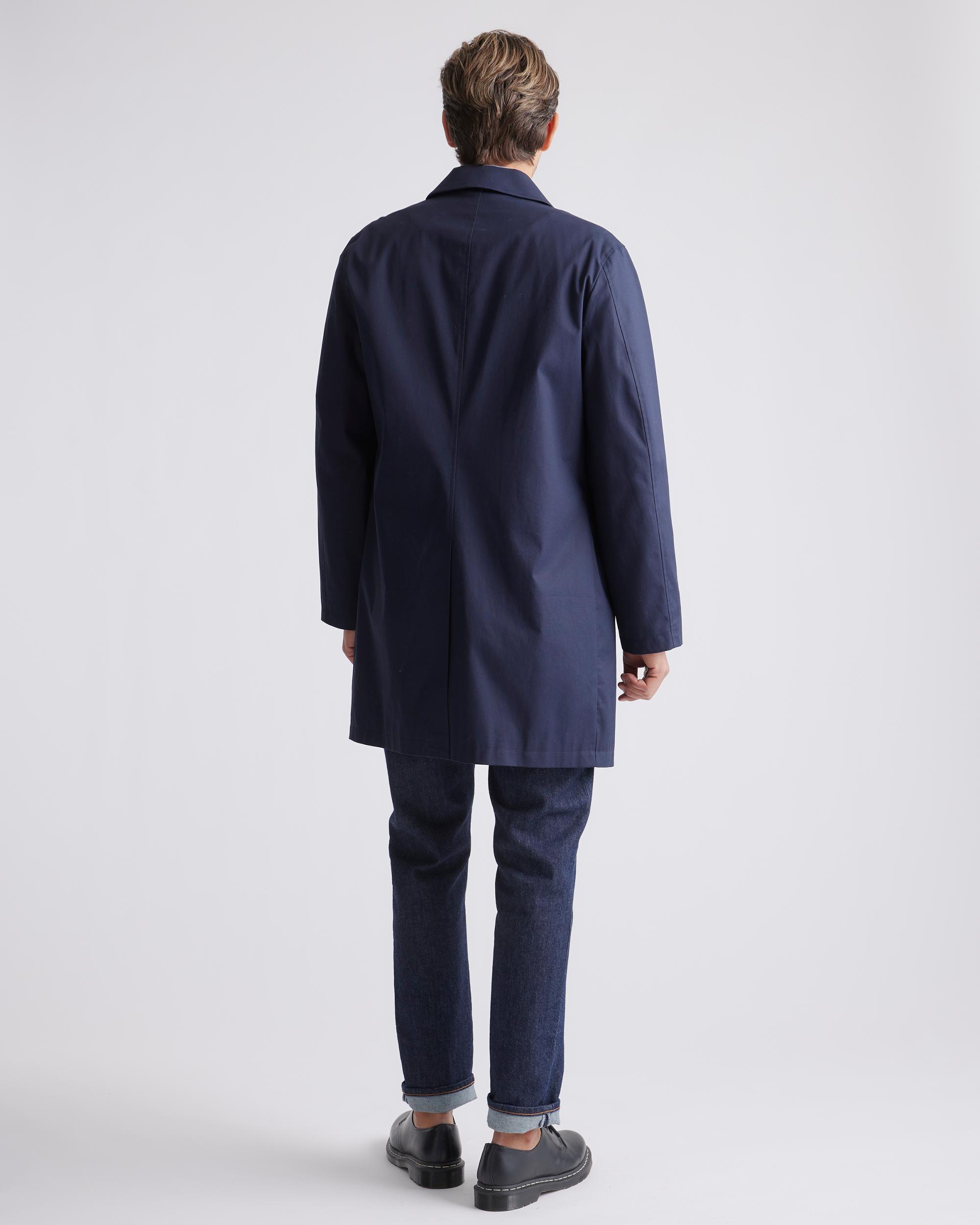 Quince | Men's Comfort Stretch Trench Coat Size XL, Organic Cotton Product Image