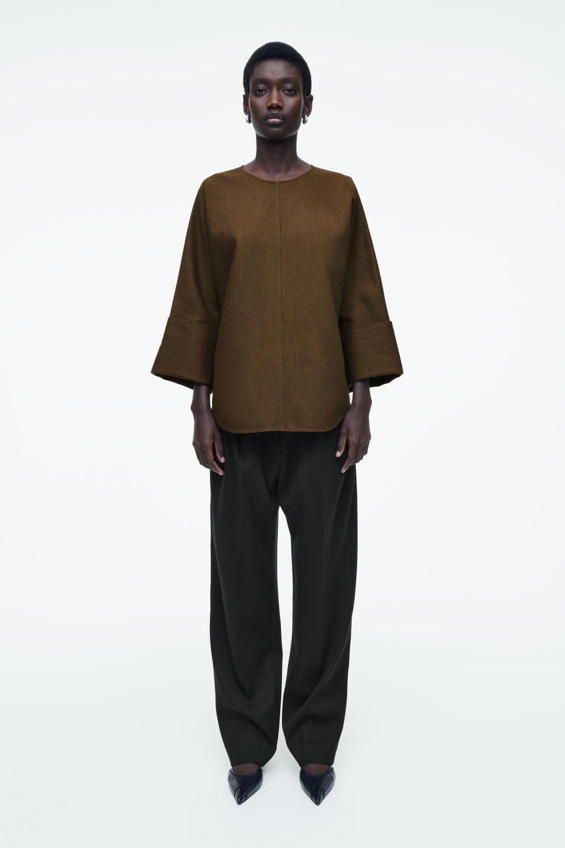 OVERSIZED DENIM TOP Product Image