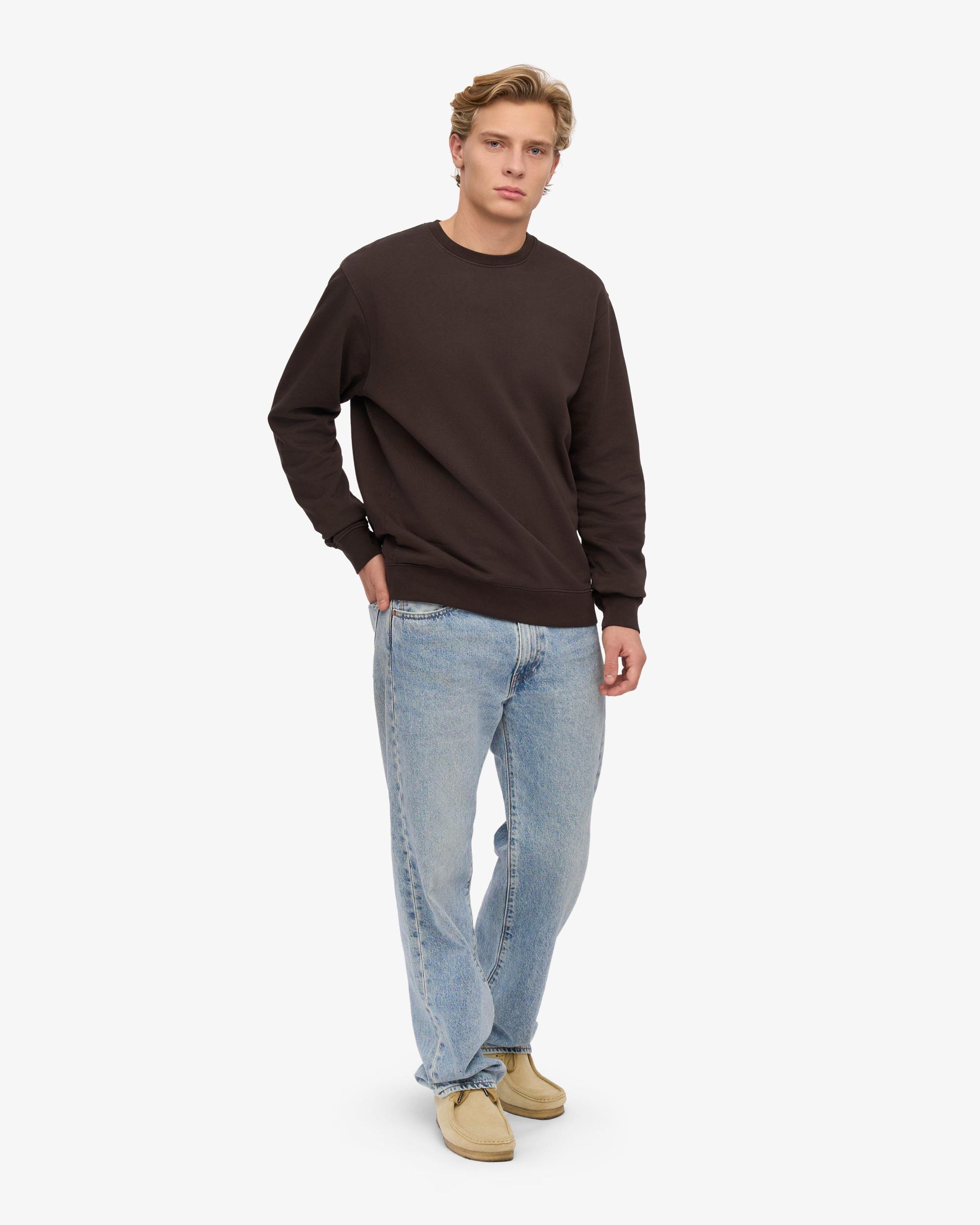 Classic Organic Crew - Coffee Brown Product Image