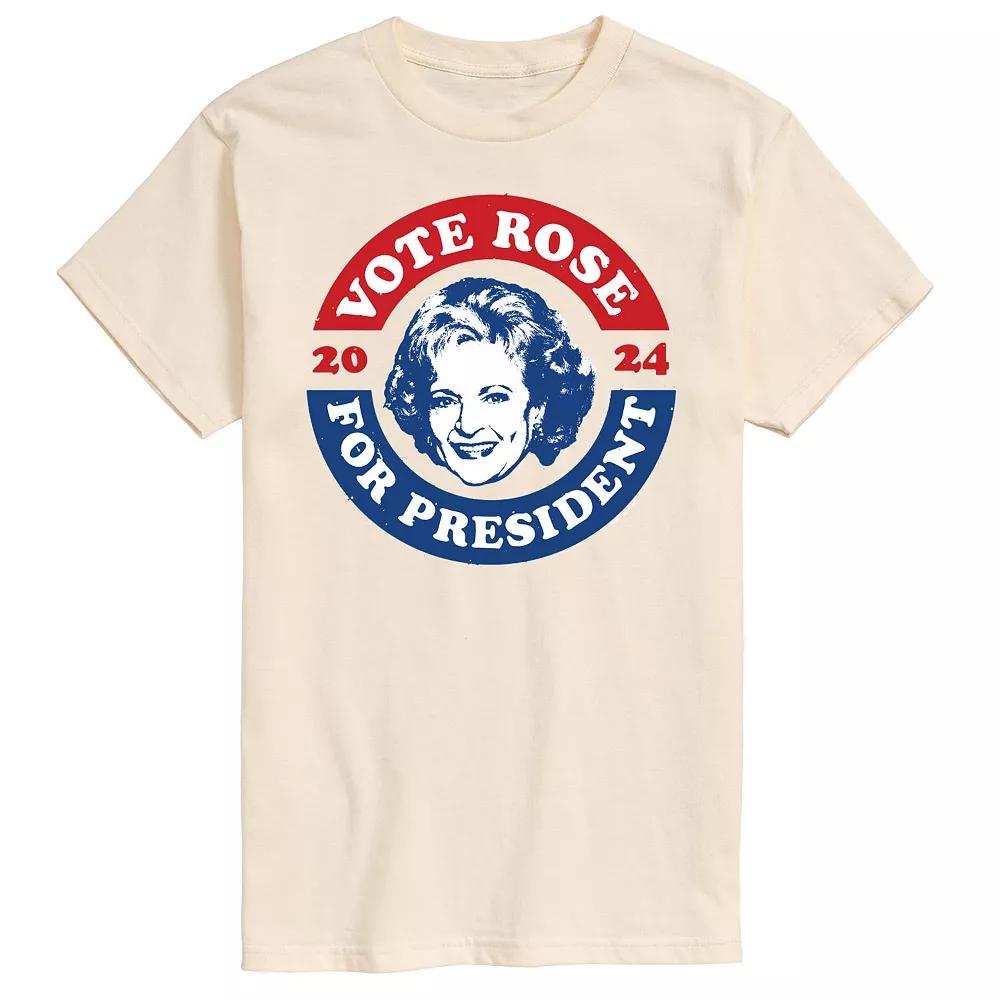 Men's Golden Girls President Rose Tee,  Product Image