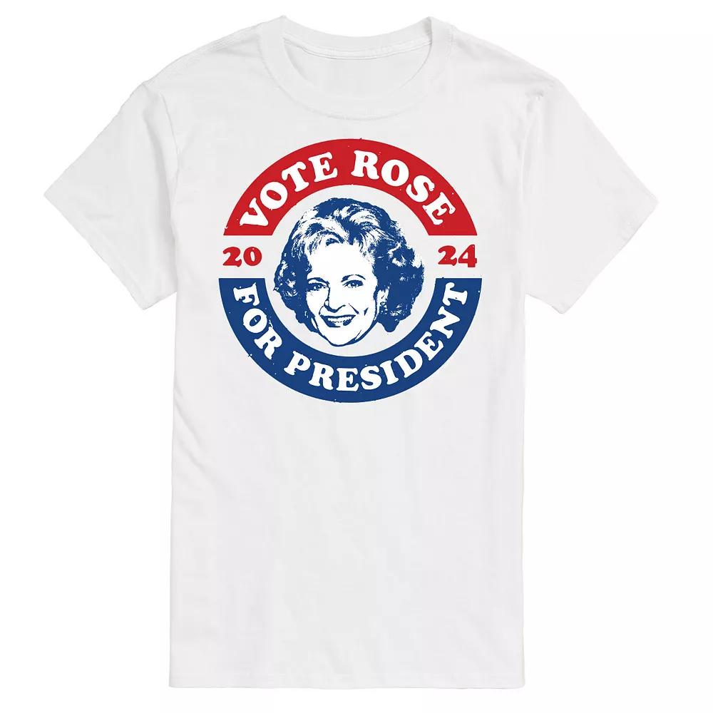 Men's Golden Girls President Rose Tee,  Product Image