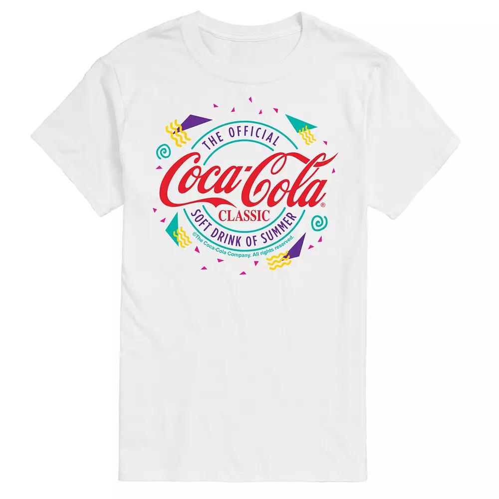 Men's CocaCola 90s Logo Graphic Tee,  Product Image