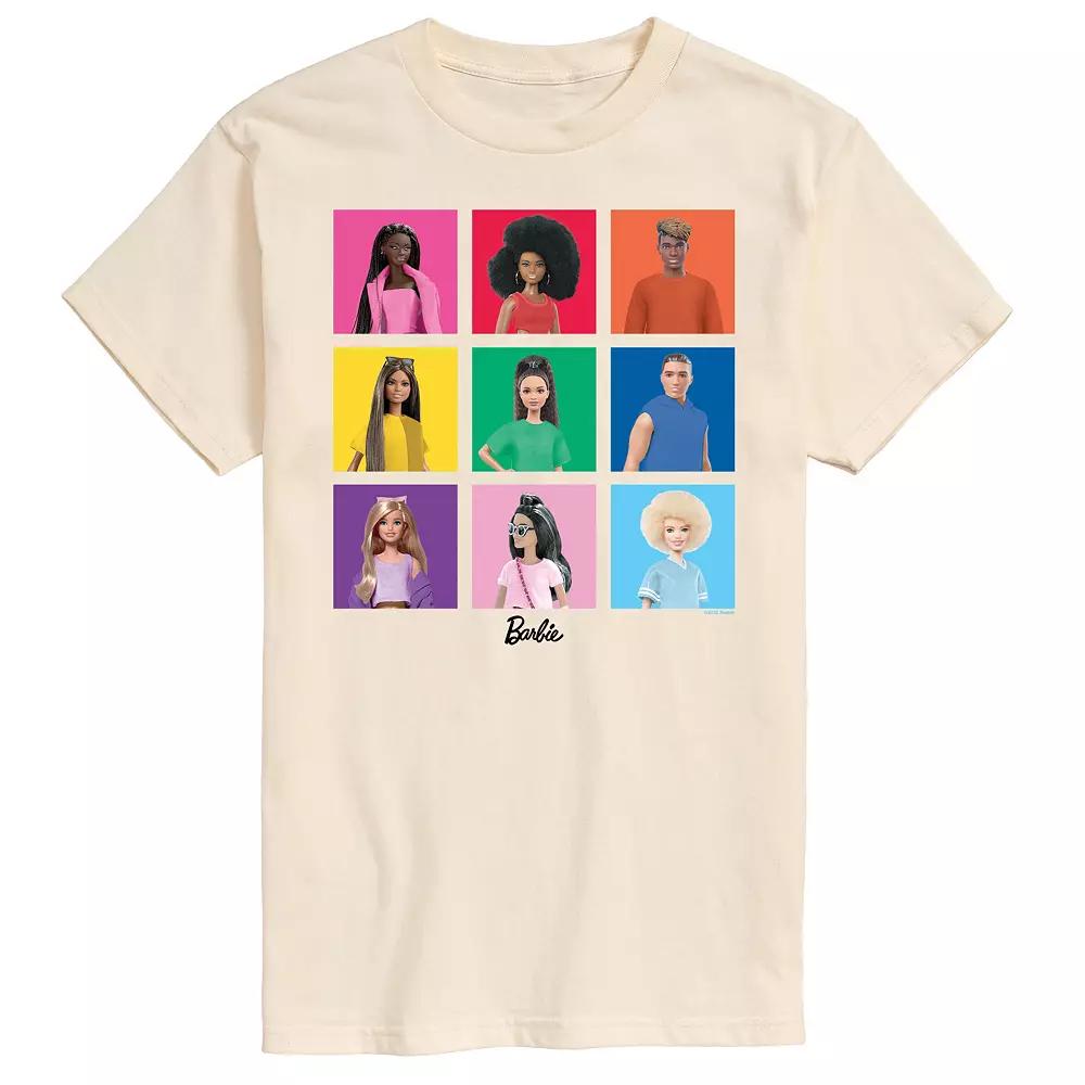 Big & Tall Barbie® Bride Pride Squares Graphic Tee, Men's,  Product Image
