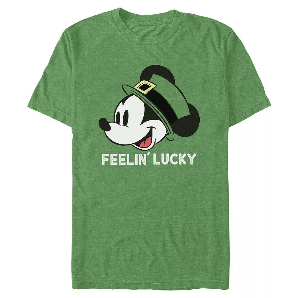 Disney's Mickey Mouse Feelin' Lucky Big & Tall Graphic Tee, Men's,  Product Image