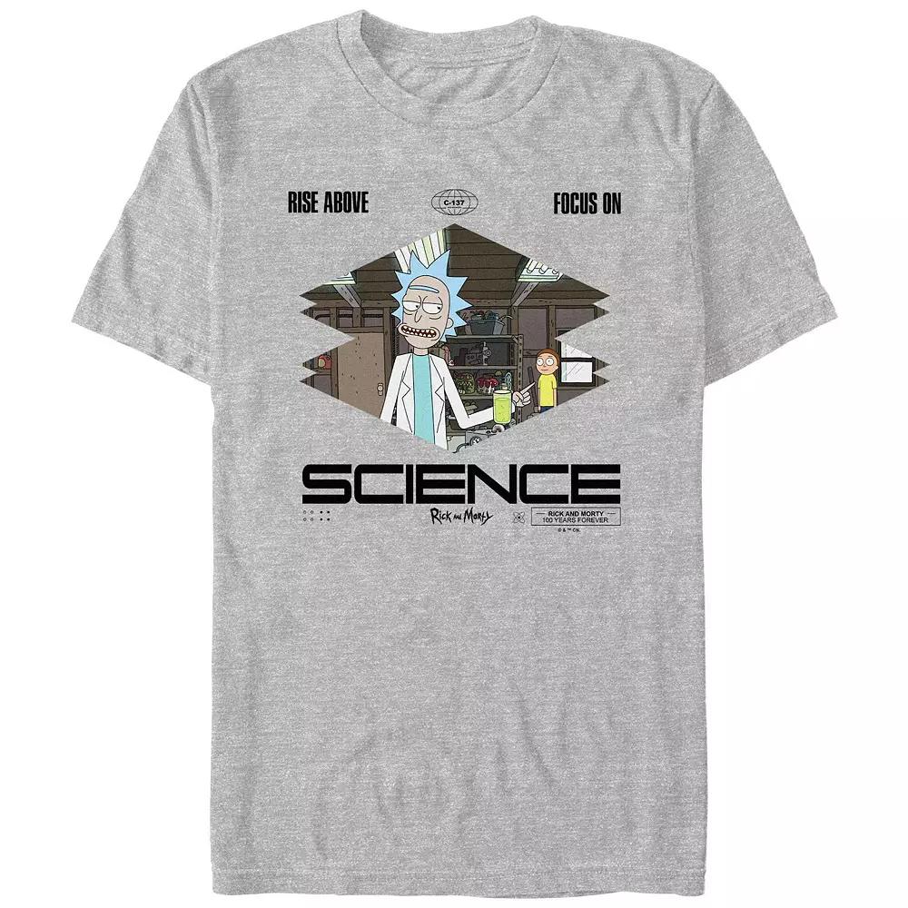 Men's Rick And Morty Science Graphic Tee,  Product Image