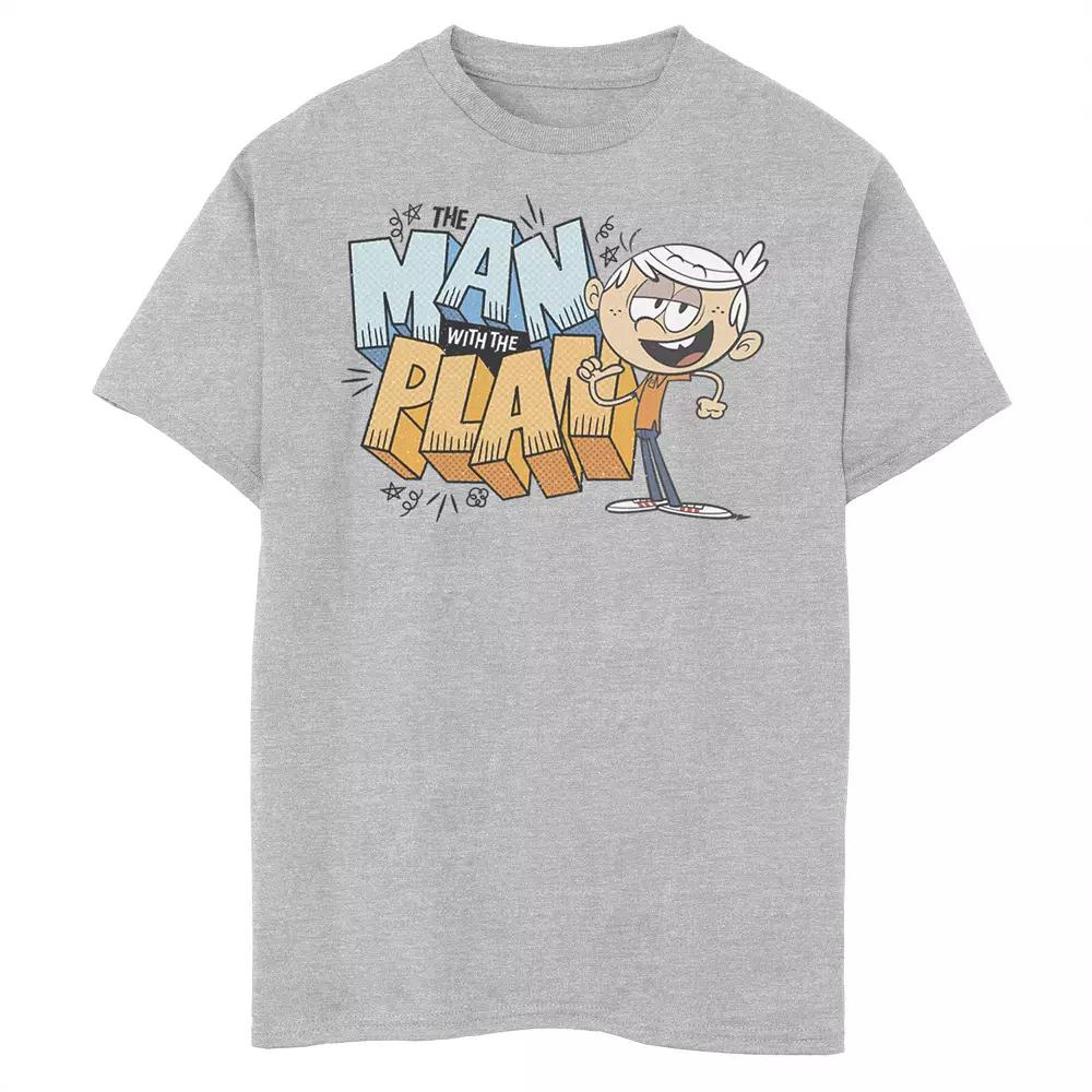 Boys 6-20 Nickelodeon The Loud House Lincoln Loud The Man With The Plan Graphic Tee, Boy's,  Product Image