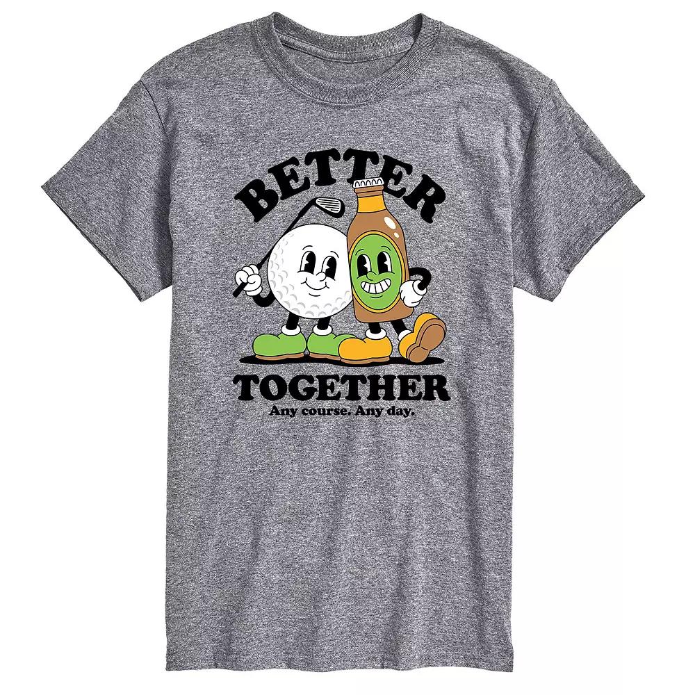 Men's Golf Mascots Better Together Graphic Tee,  Product Image