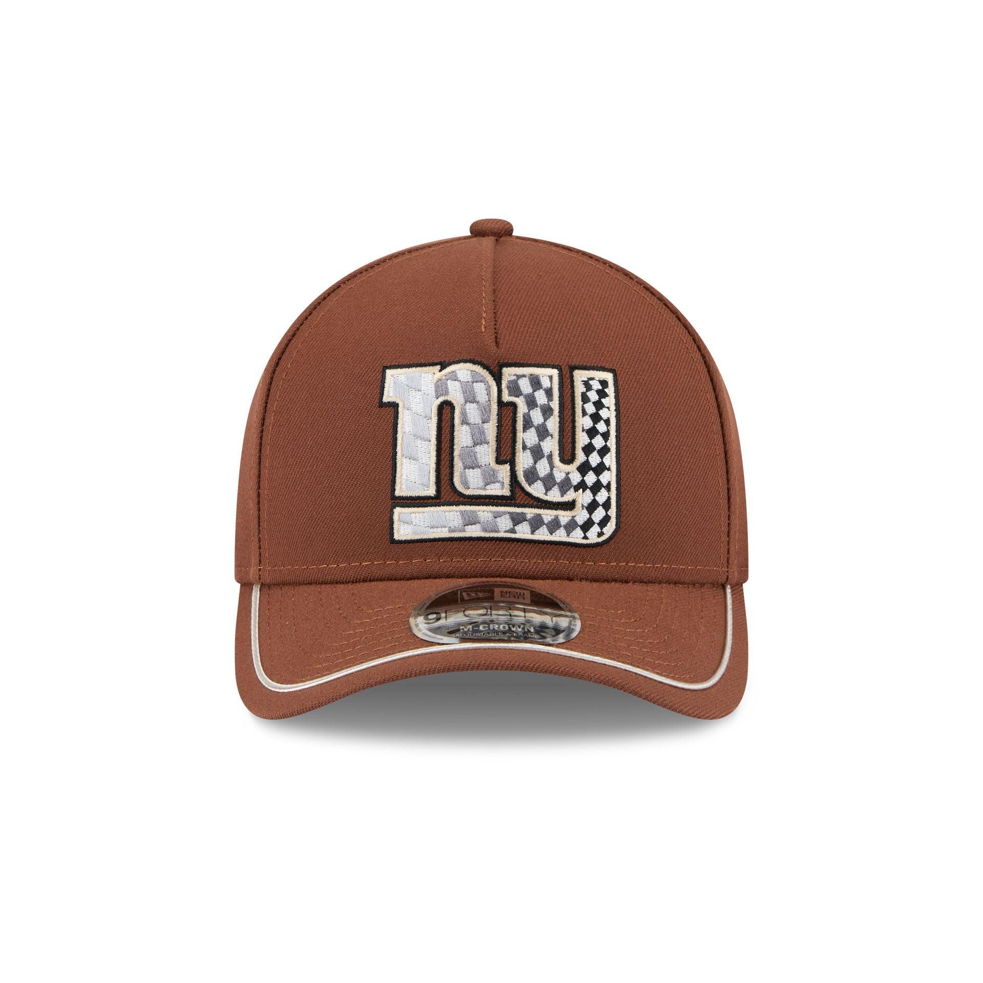 New York Giants Motorsport 9FORTY M-Crown A-Frame Snapback Hat Male Product Image
