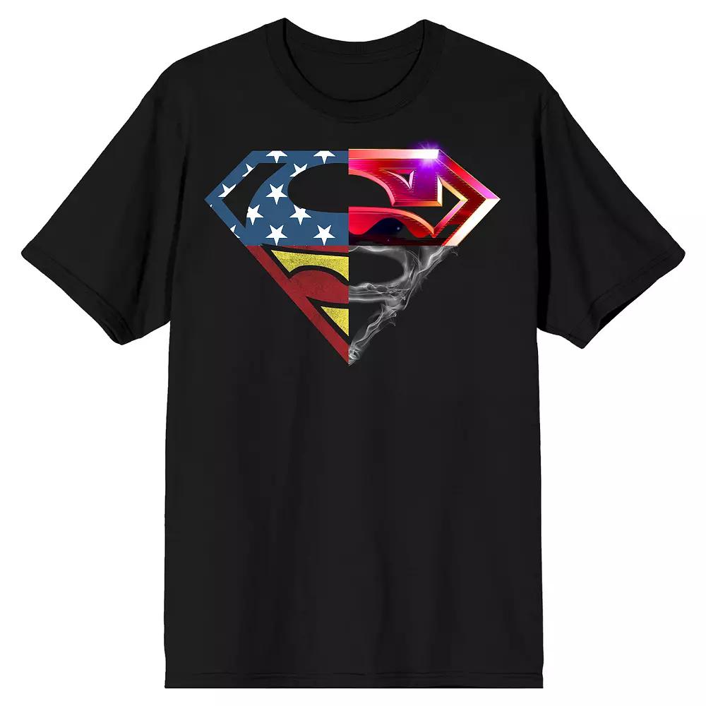 Men's Superman Four Logo Tee,  Product Image