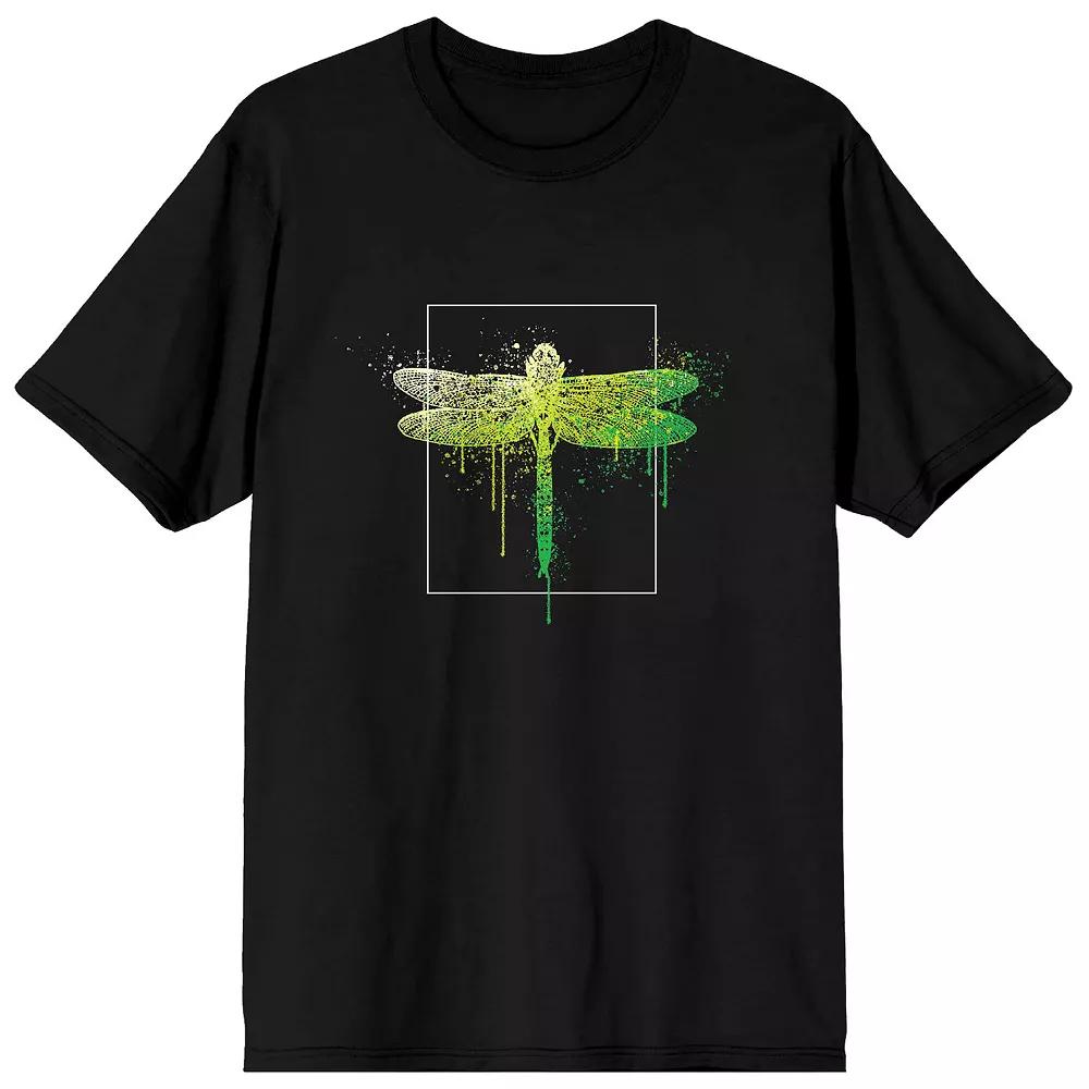 Men's Natural World Dragonfly Tee, Size: XXL, Black Product Image