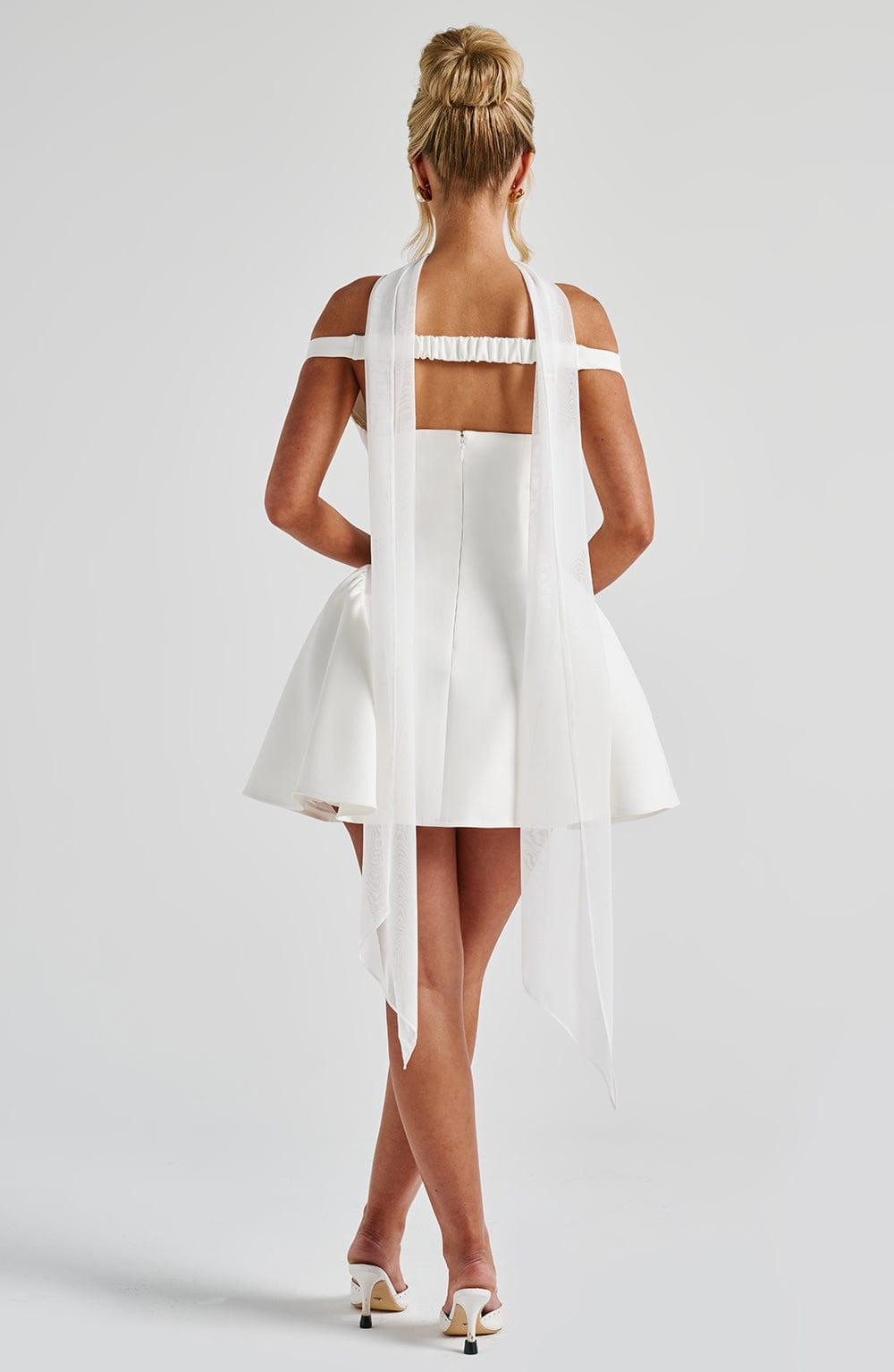 Marla Mini Dress - Ivory Product Image