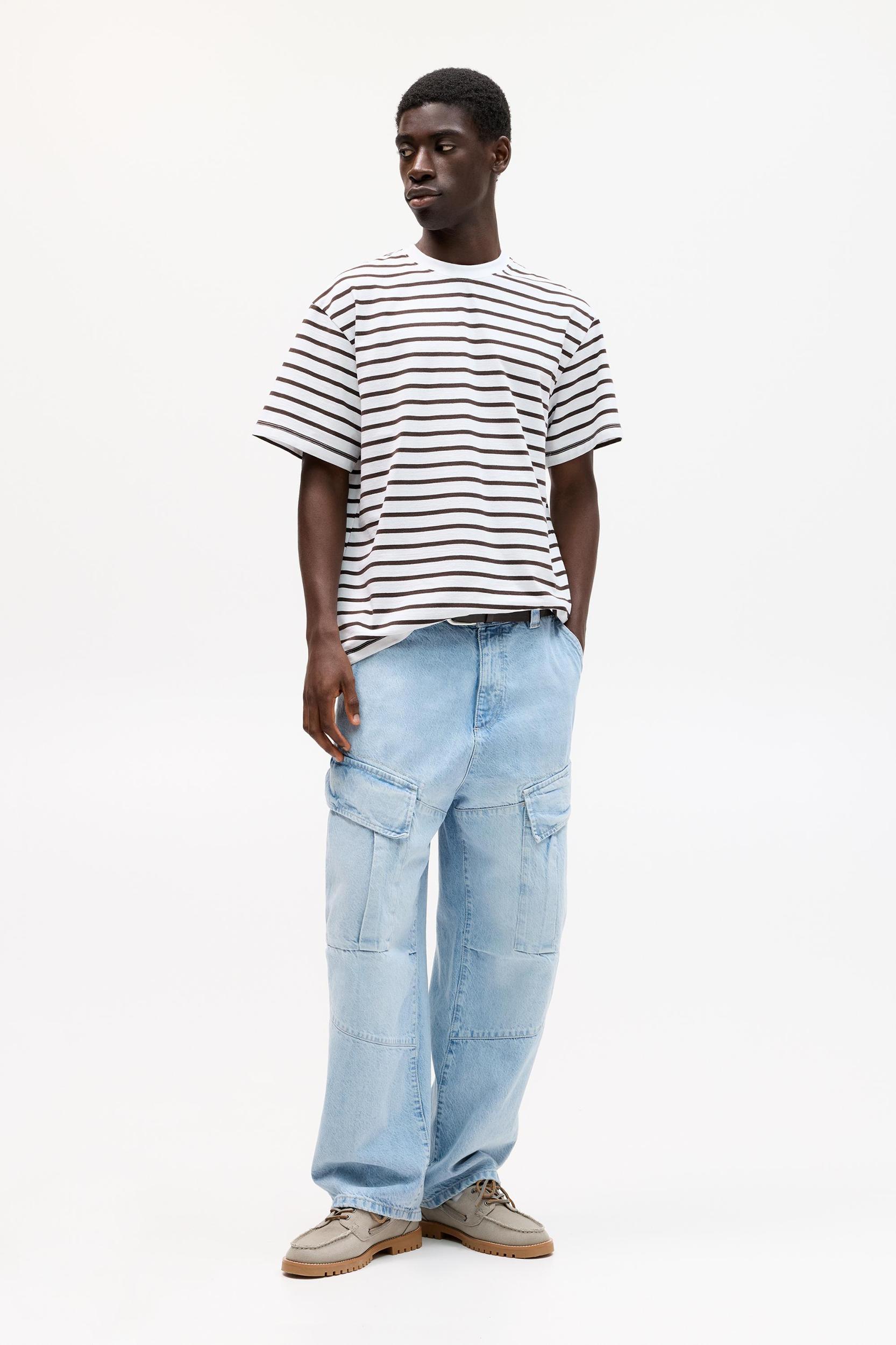 Striped short sleeve T-shirt Product Image