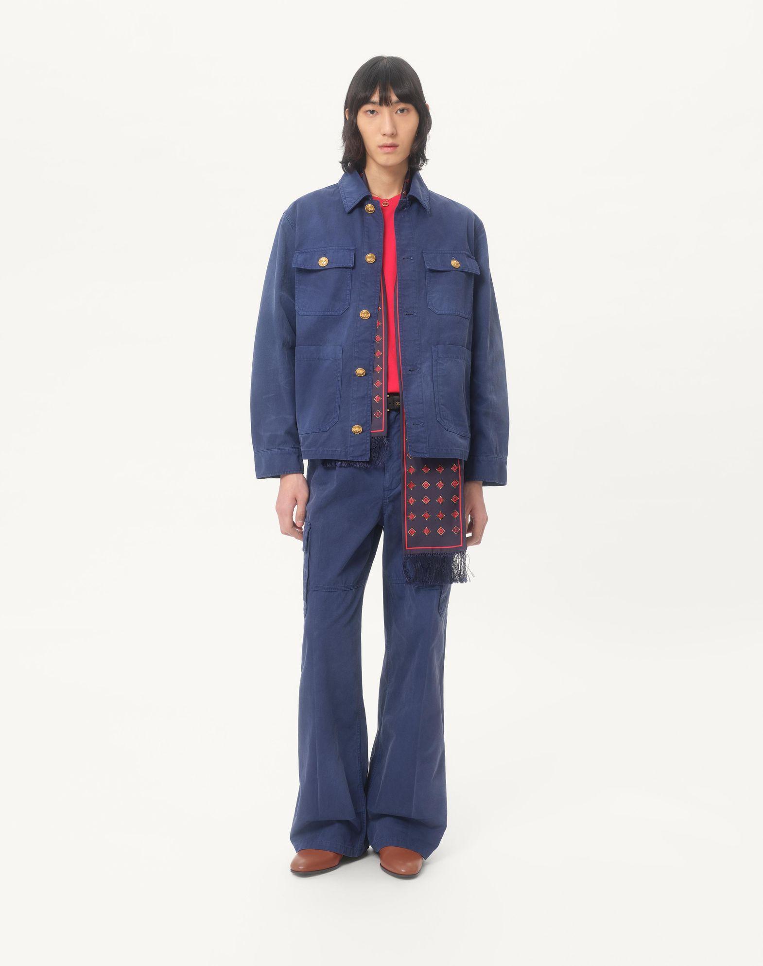 Denim Safari Jacket Product Image