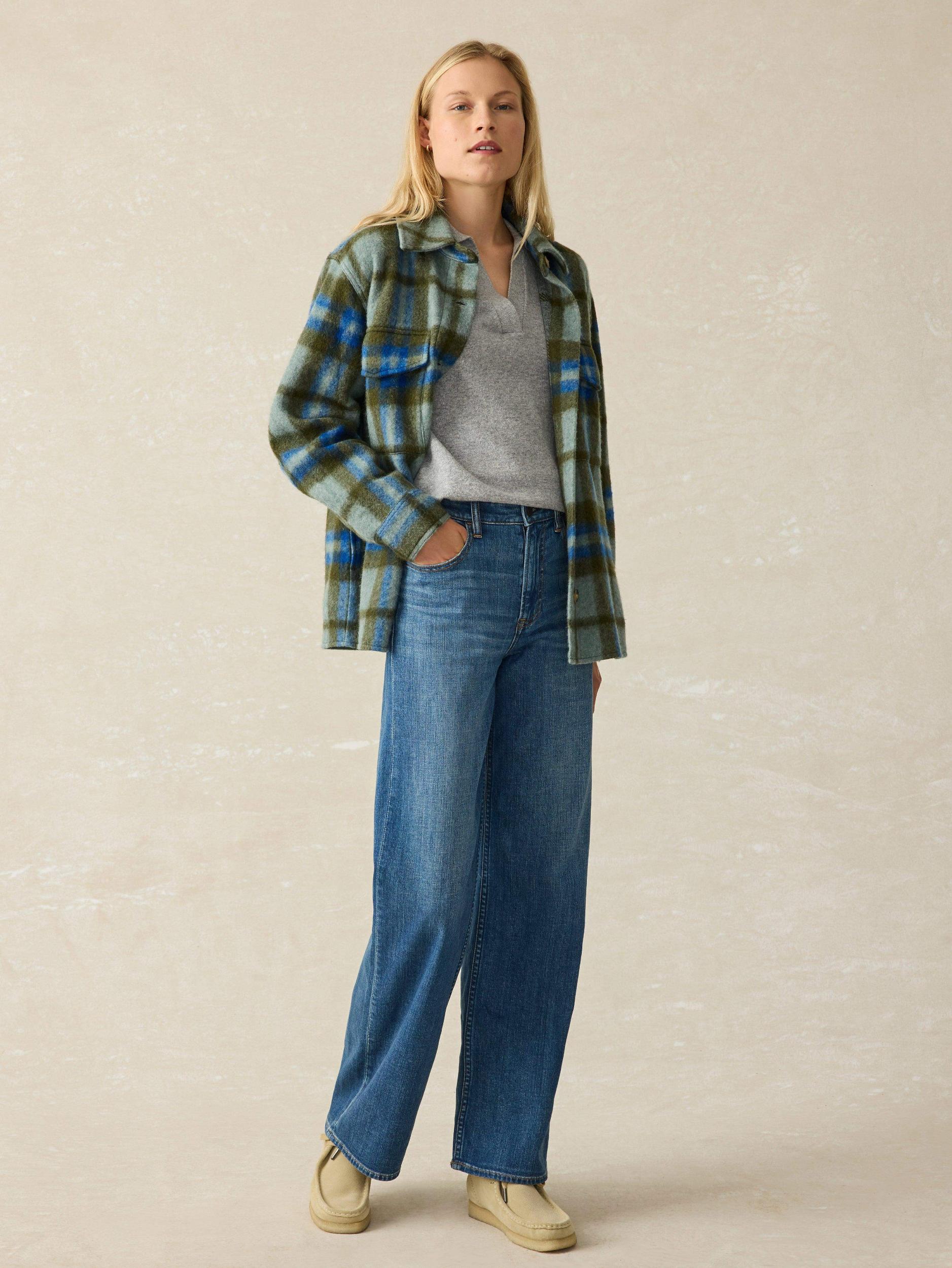 Cotswold Shirt Jacket - Oakland Plaid Female Product Image
