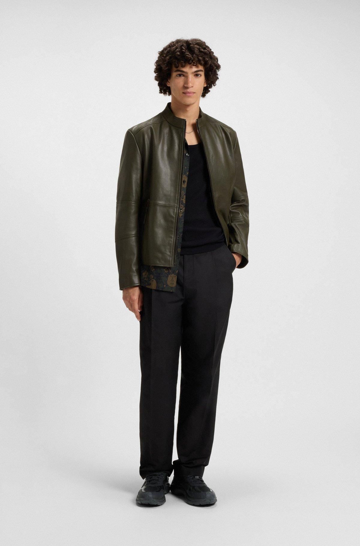 Trainers with mesh and faux leather Product Image