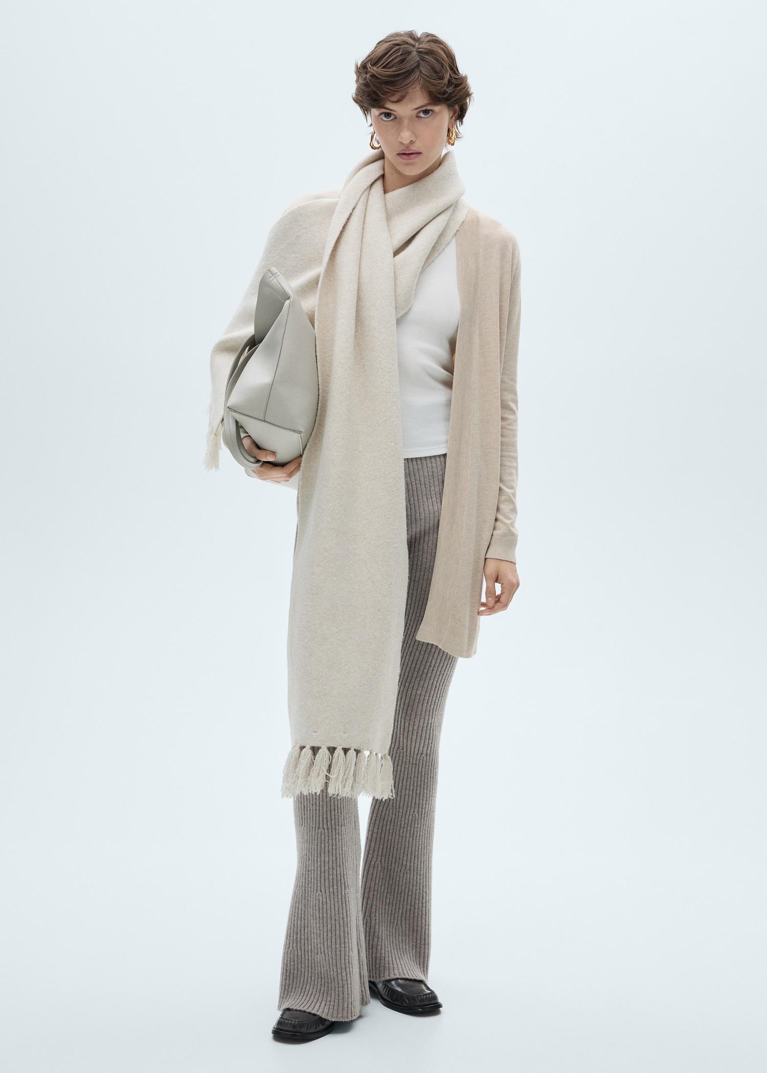 Fine-knit cardigan - Women | MANGO USA Product Image