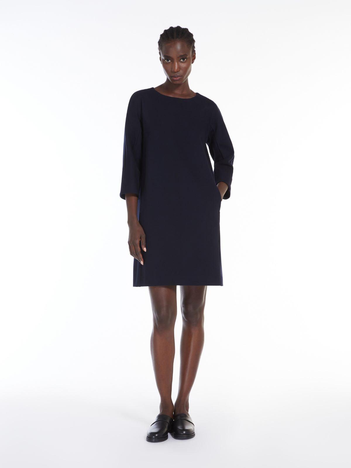 Max Mara Short Milan-Stitch Jersey Dress Product Image