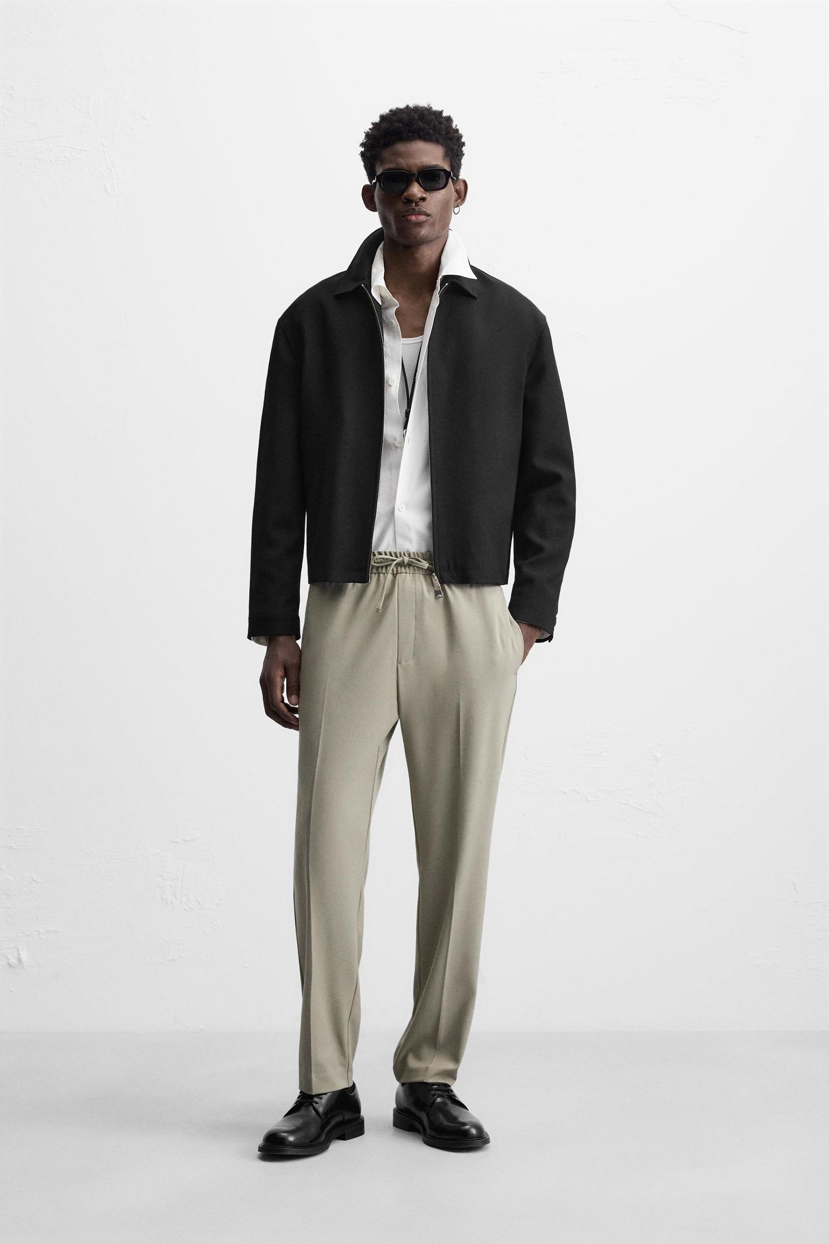 JOGGER WAIST STRETCH PANTS Product Image