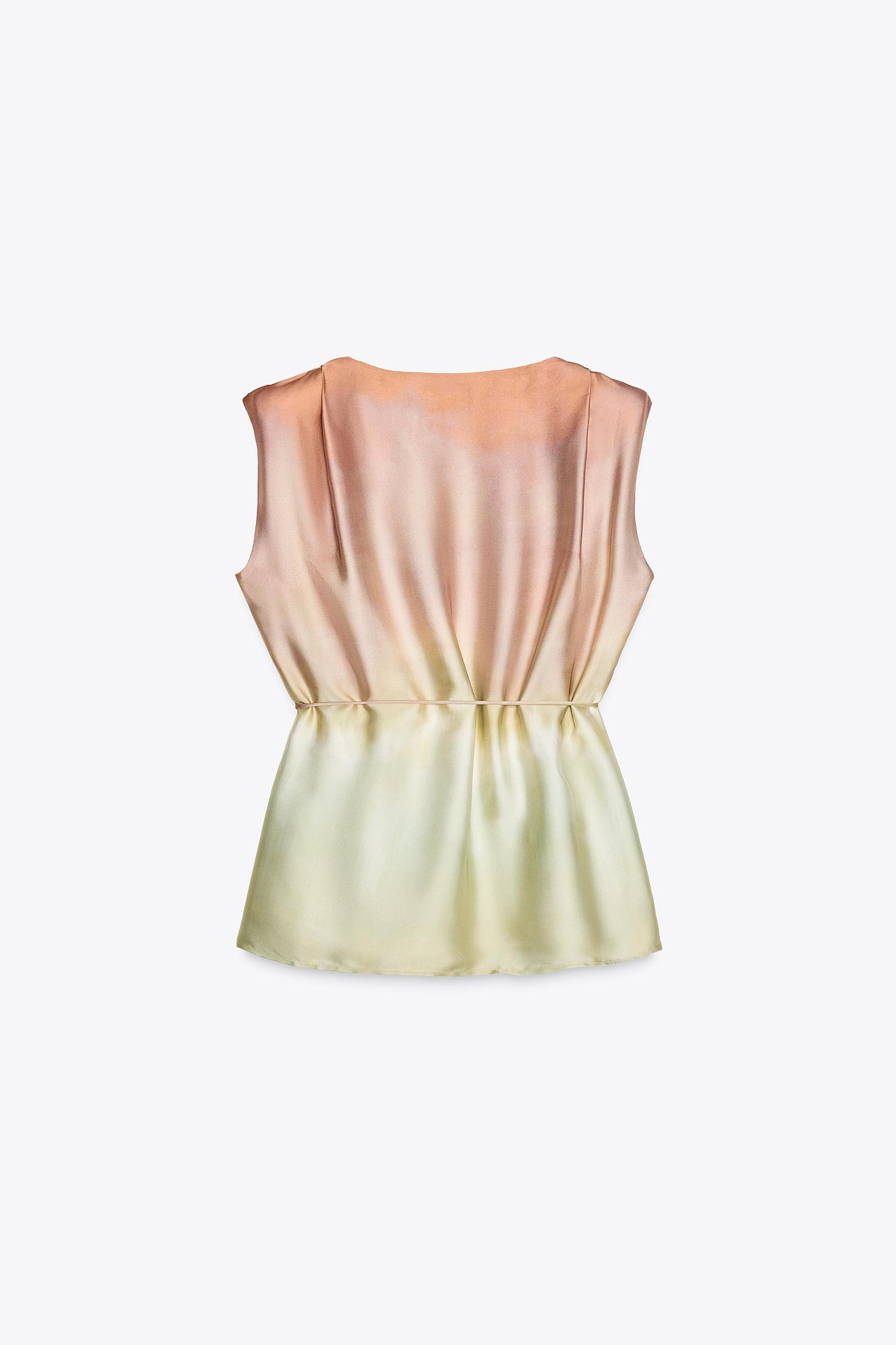 TIE-DYE PRINTED TOP Product Image