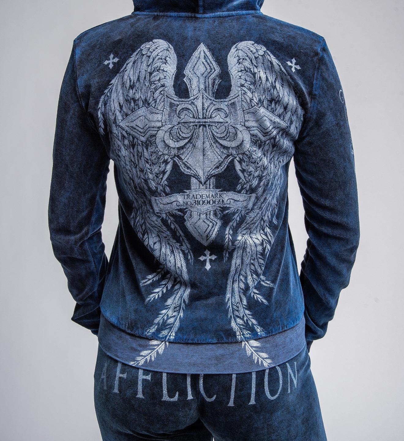 Simulation Zip Hood Female Product Image