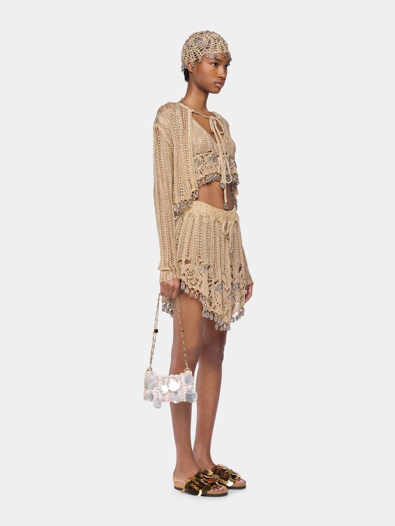 MINI SKIRT IN CROCHET Product Image