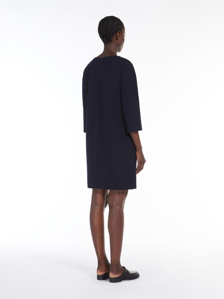 Max Mara Short Milan-Stitch Jersey Dress Product Image