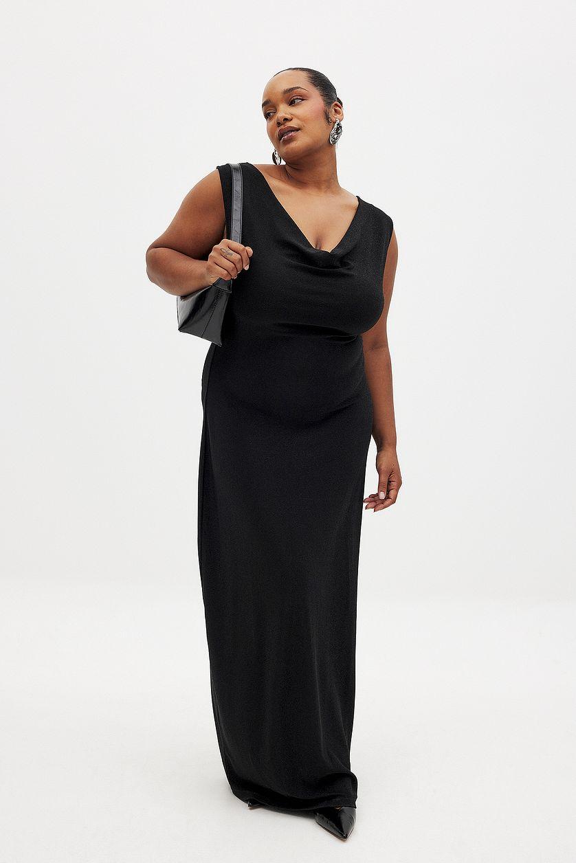 Waterfall Glitter Maxi Dress Product Image