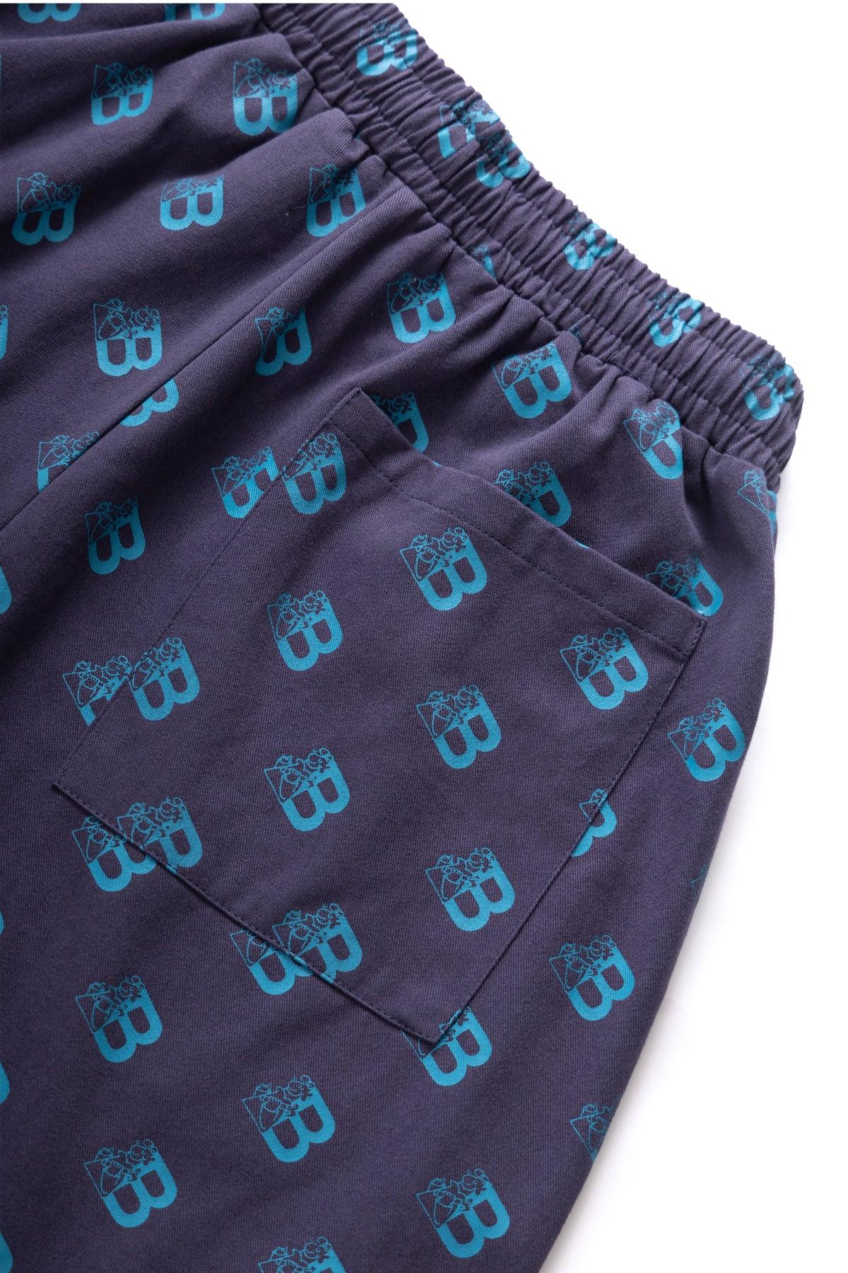 Blacksmith - All Over Grafter Shorts - Navy Product Image